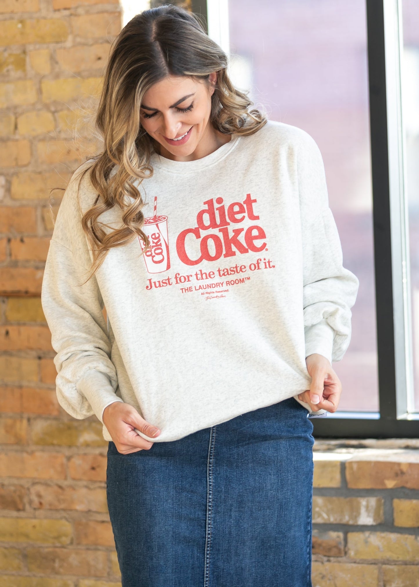 Diet Coke on Ice Sweatshirt