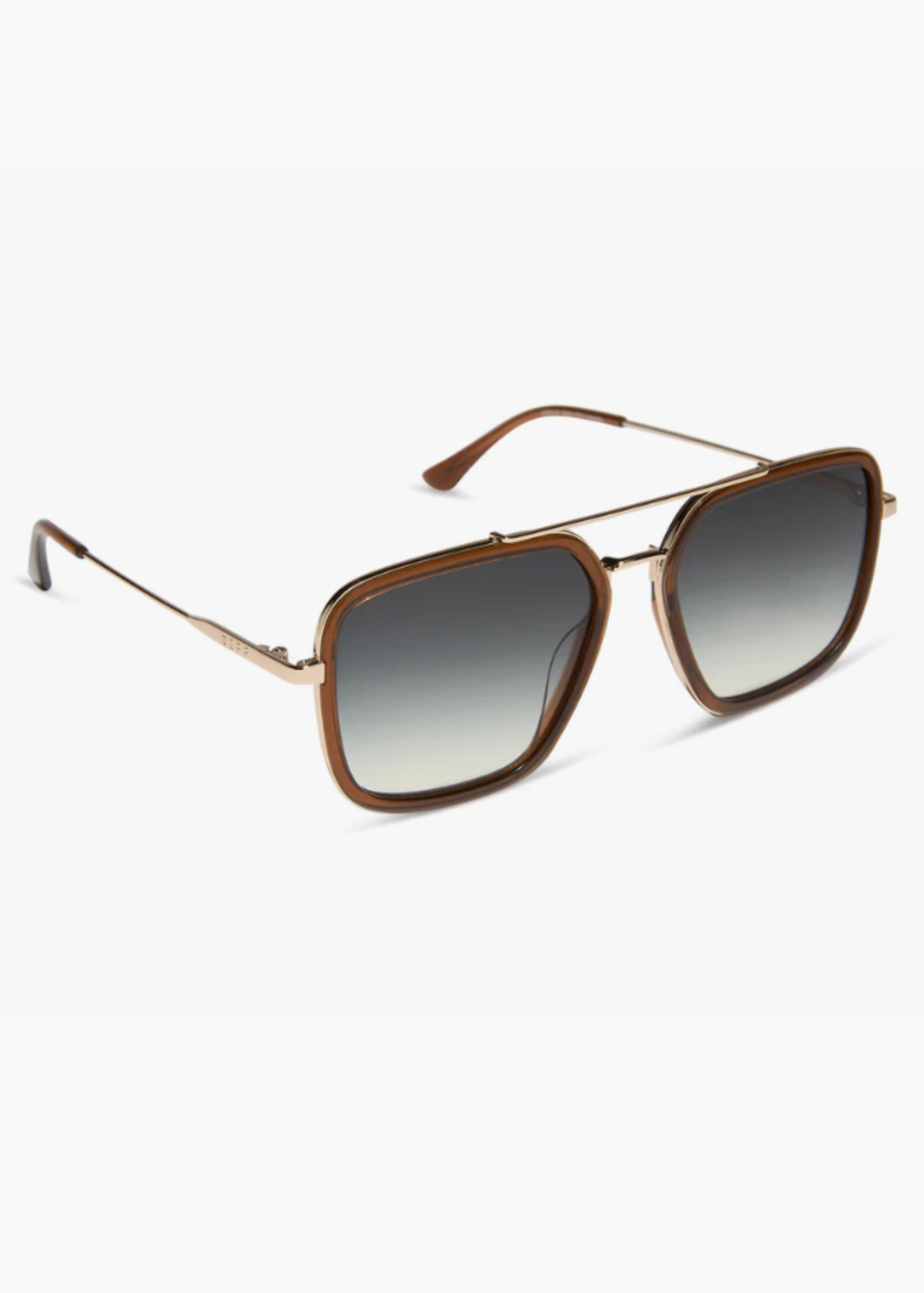DIFF Jordan Gray Gradient Non-Polarized Sunglasses