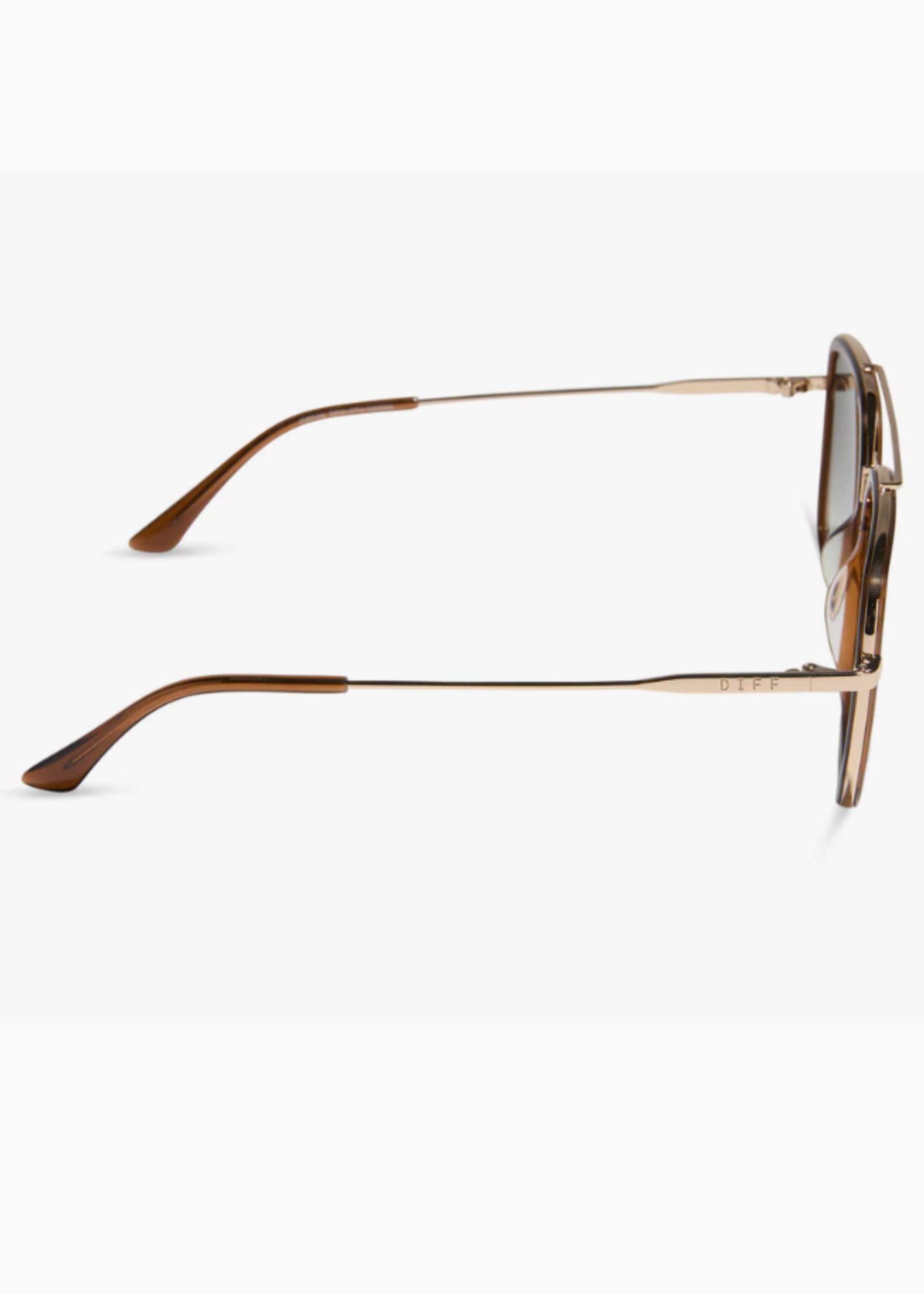 DIFF Jordan Gray Gradient Non-Polarized Sunglasses