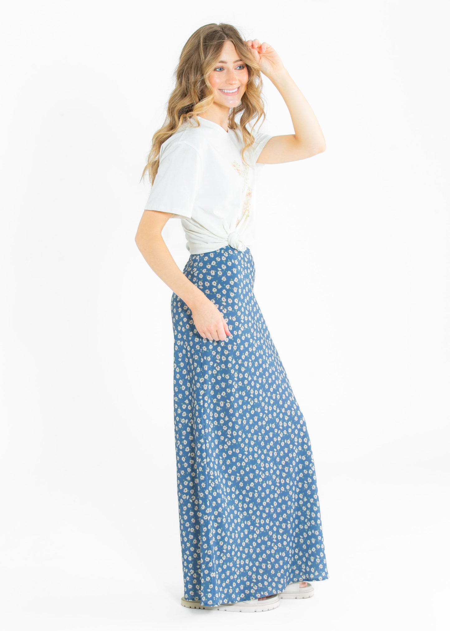 Ditsy Floral Maxi Skirt - FINAL SALE
