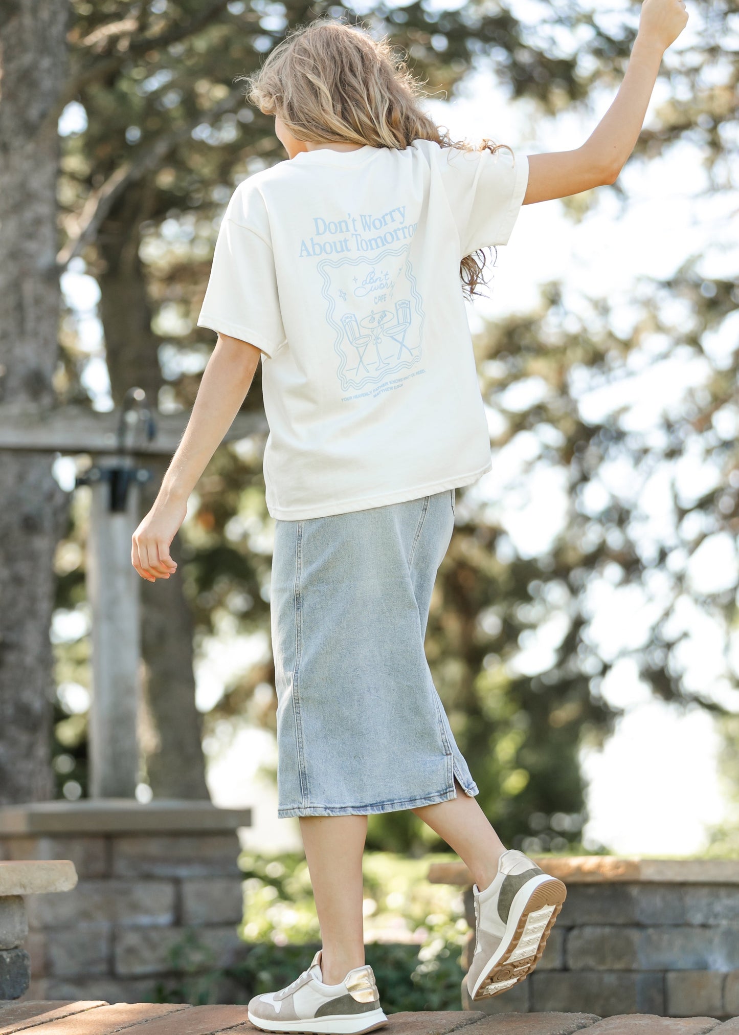 Don't Worry Cafe Graphic T-shirt - FINAL SALE