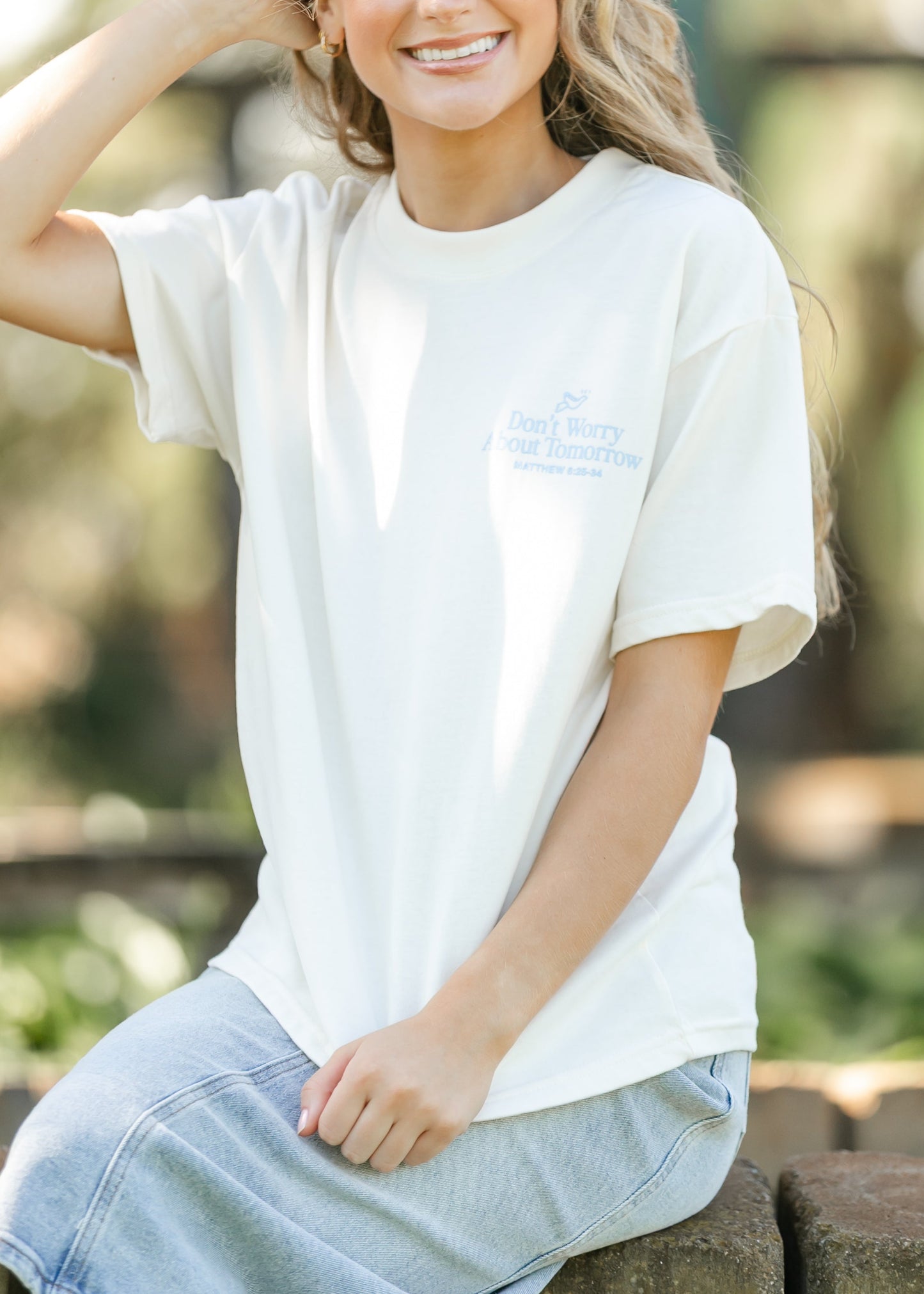 Don't Worry Cafe Graphic T-shirt - FINAL SALE