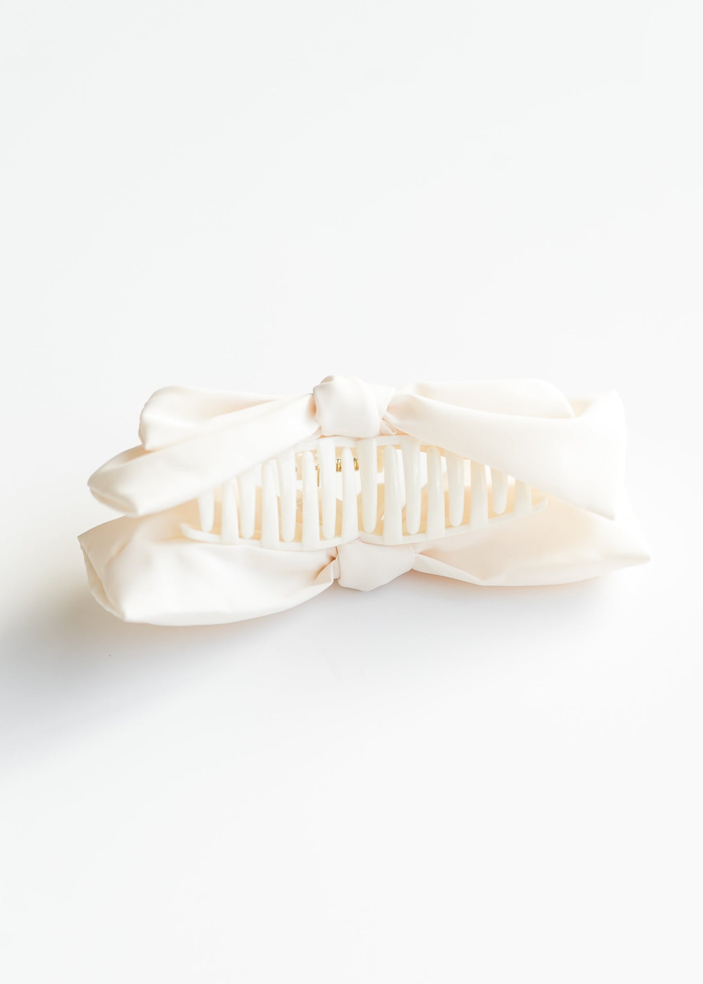 Double Ribbon Hair Claw Clip
