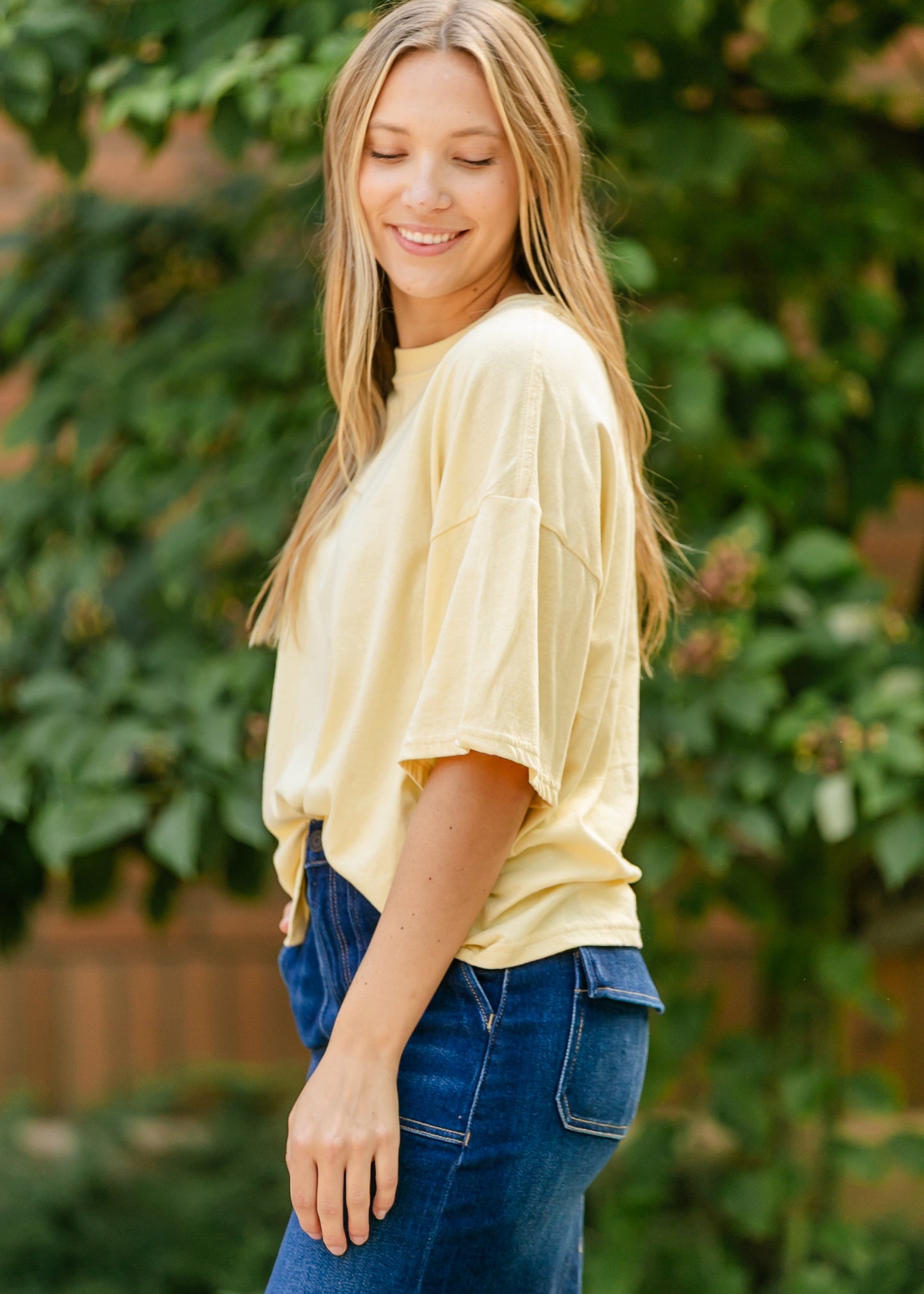 Drop Shoulder Short Sleeve T-Shirt - FINAL SALE