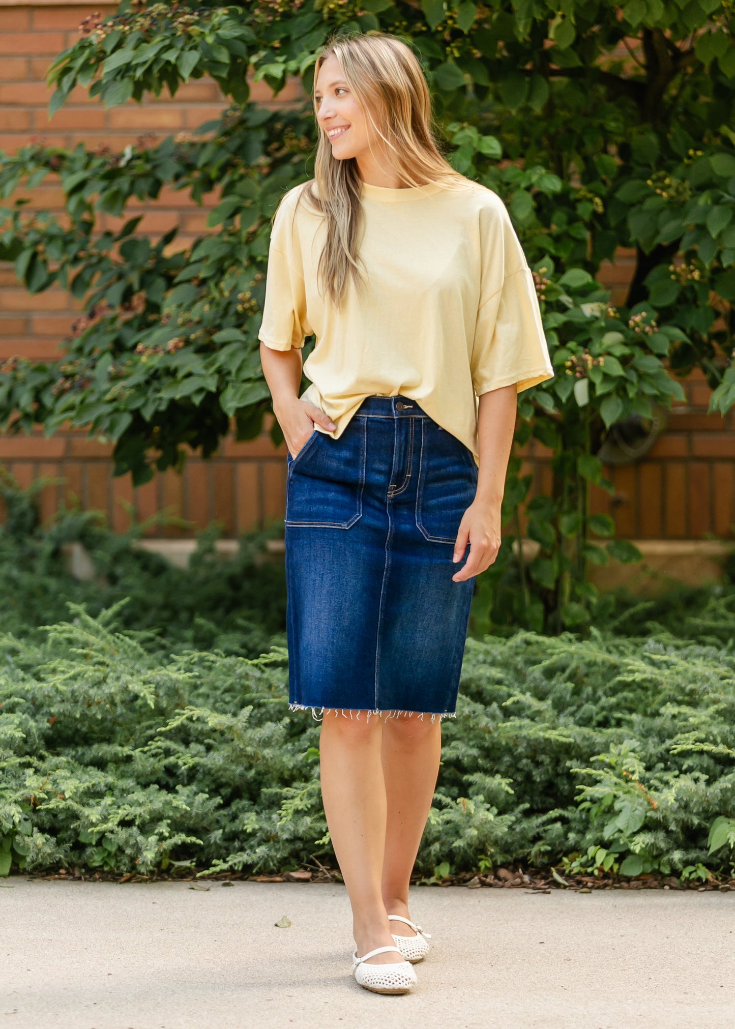 Drop Shoulder Short Sleeve T-Shirt - FINAL SALE