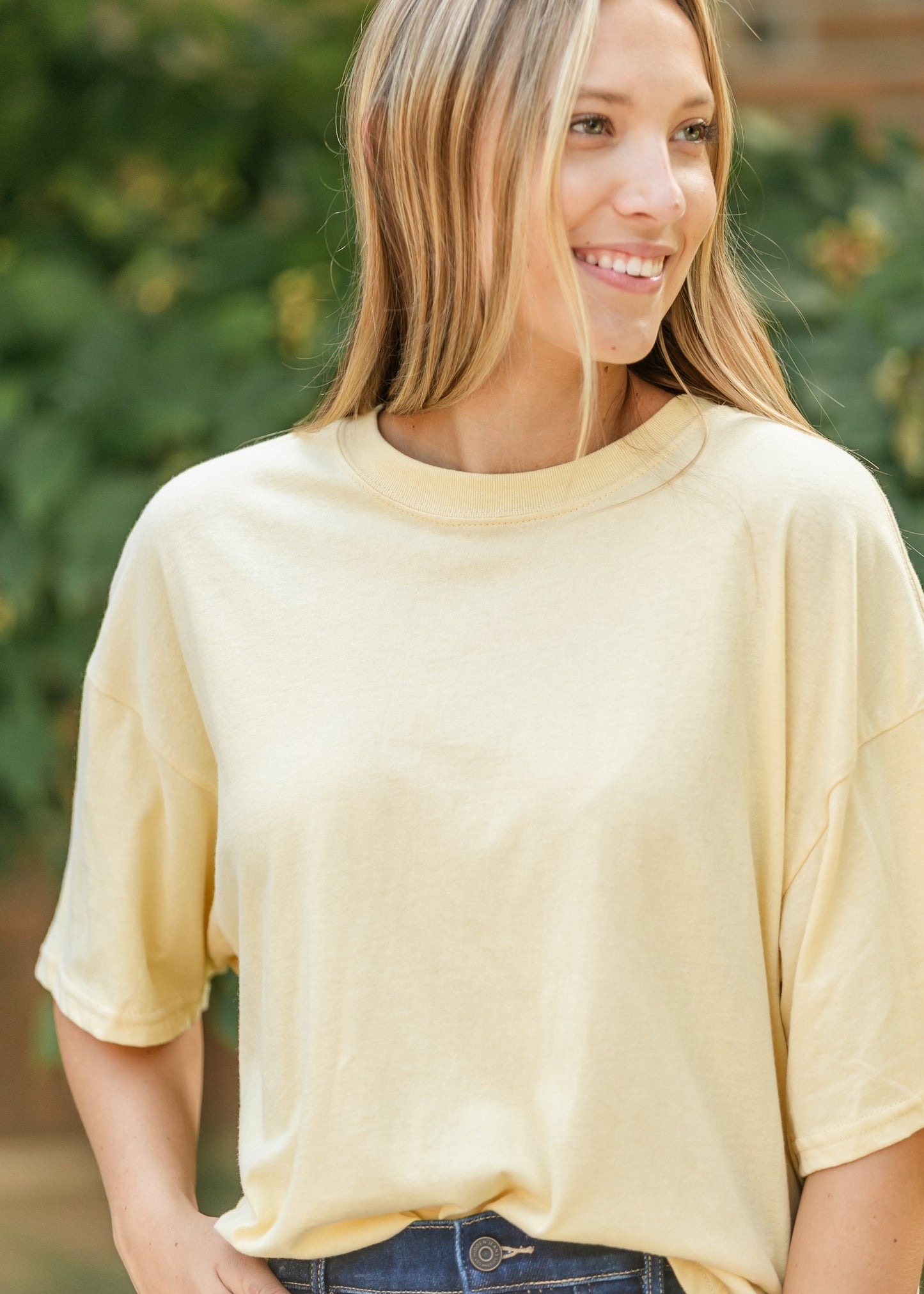 Drop Shoulder Short Sleeve T-Shirt - FINAL SALE