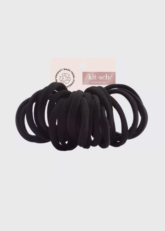 Kitsch™ Black Eco-Friendly Nylon Elastics