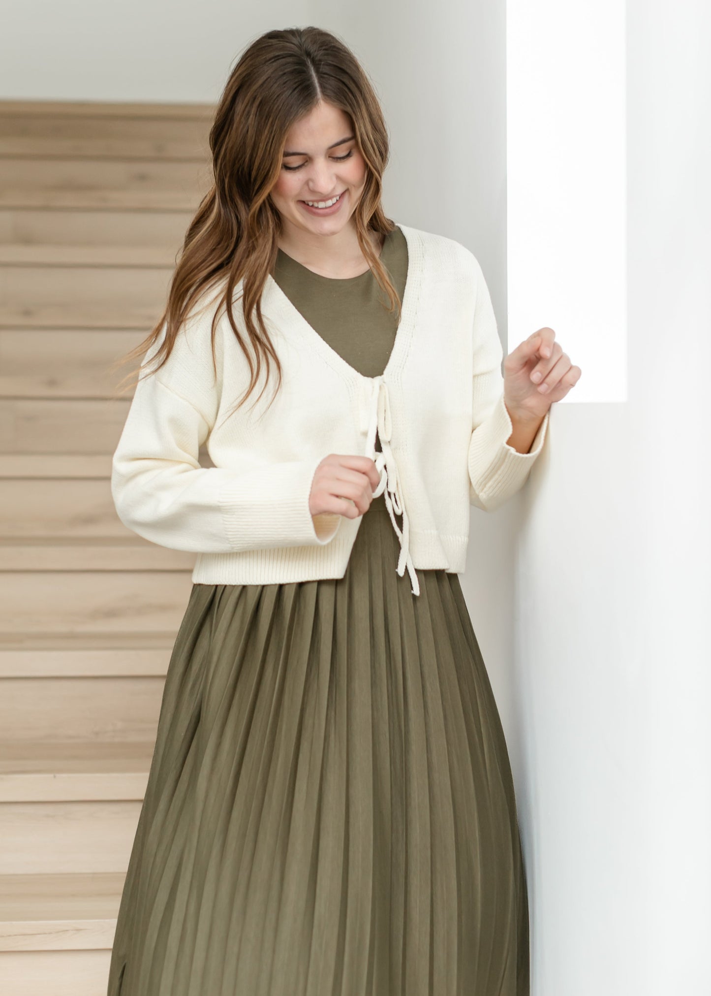 elan Tie Front Cardigan