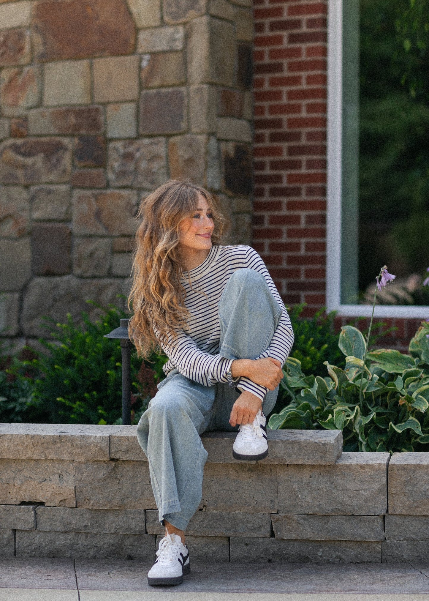 Elastic Waist Denim Pants - FINAL SALE