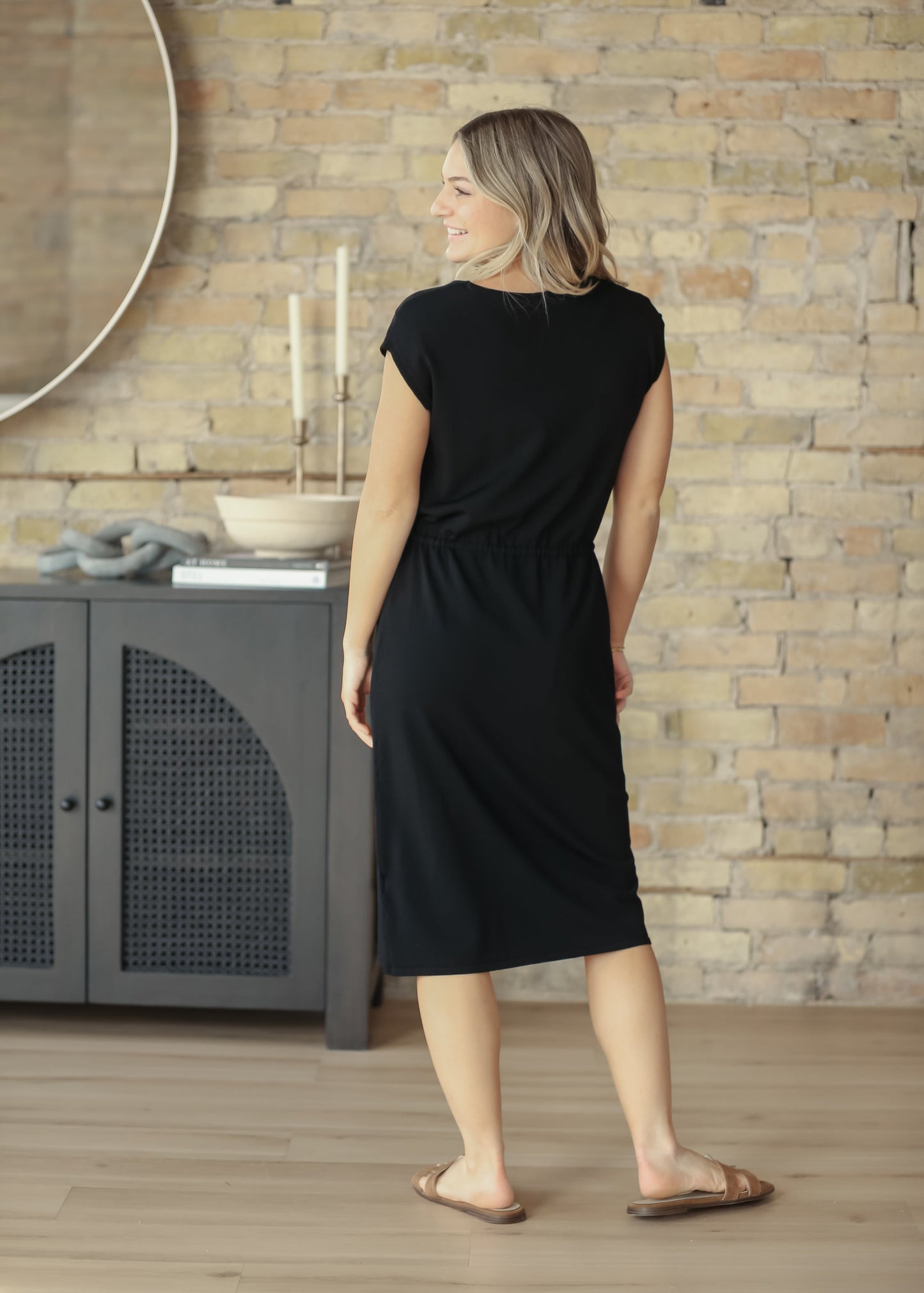 Eliza Knit Midi Dress