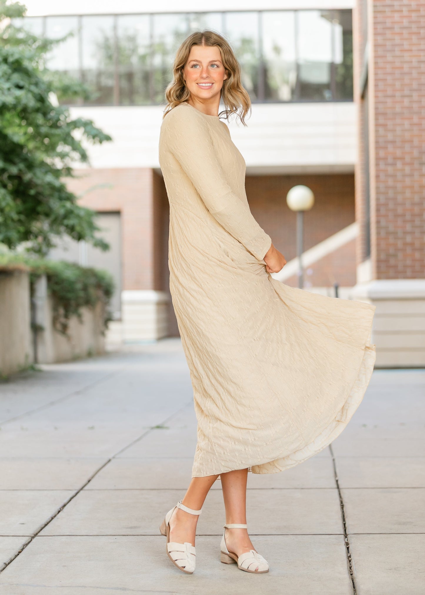 Ellie Long Sleeve Lace Dress - FINAL SALE