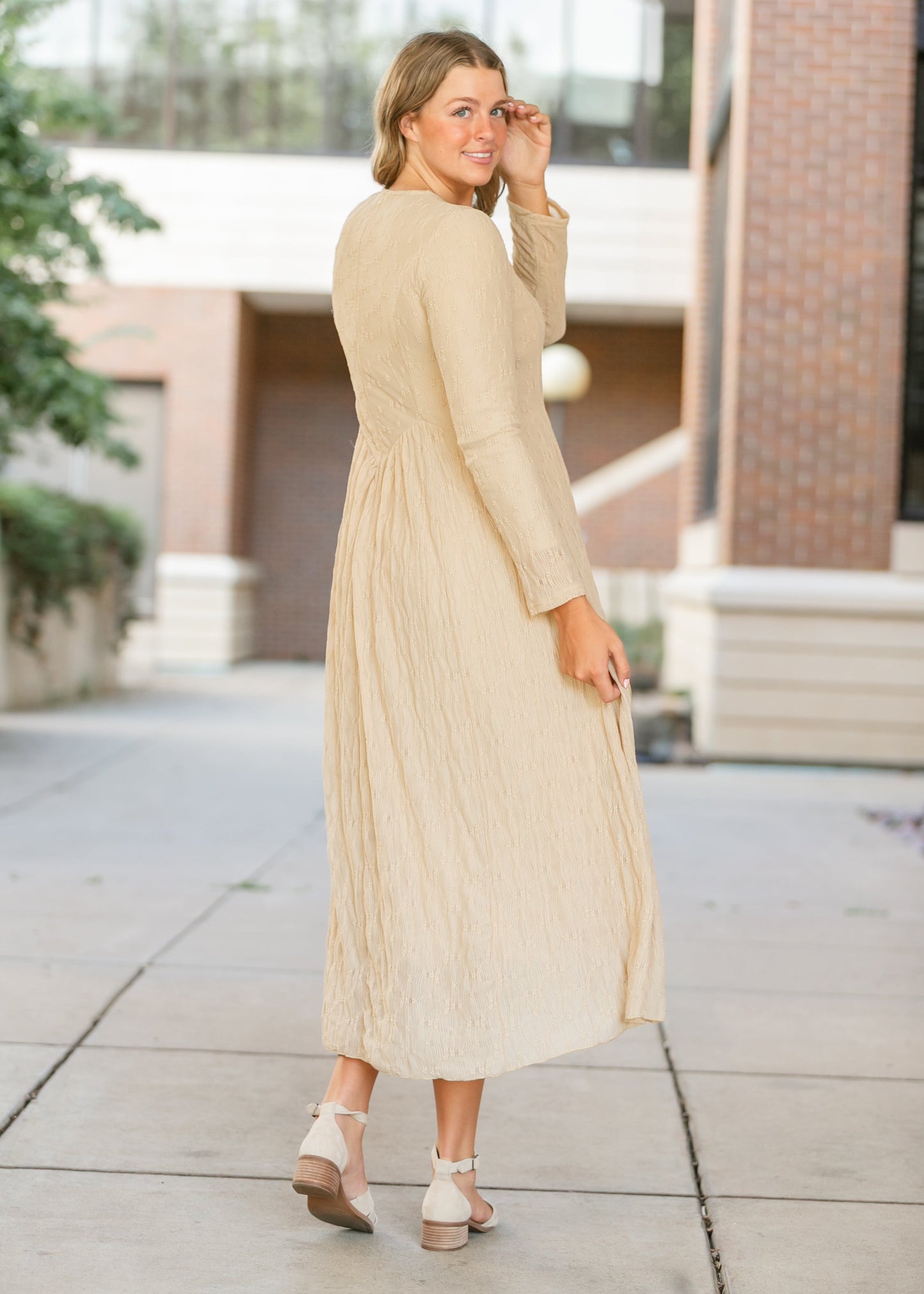 Ellie Long Sleeve Lace Dress - FINAL SALE