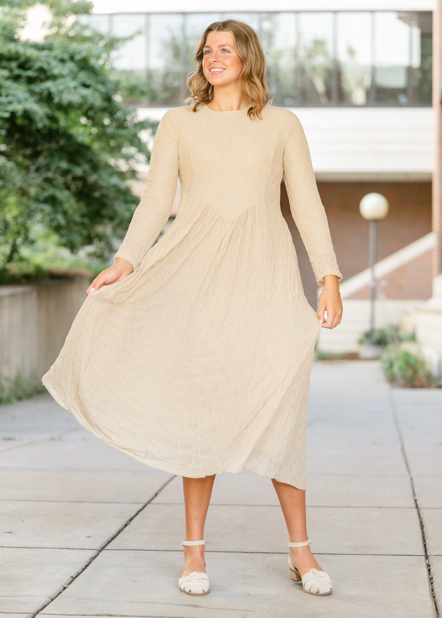 Ellie Long Sleeve Lace Dress - FINAL SALE