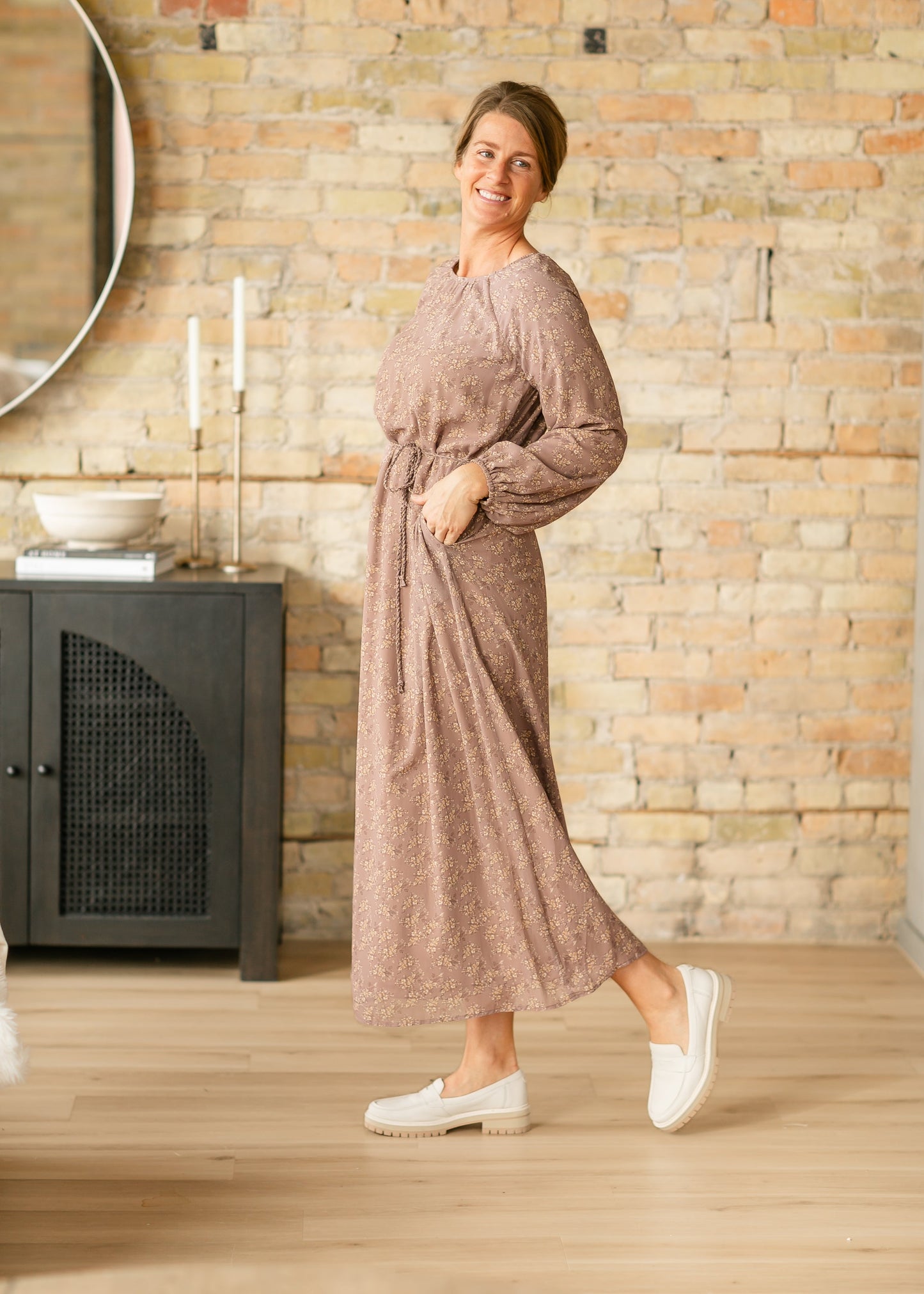 Ember Beaded Trim Floral Maxi Dress - FINAL SALE