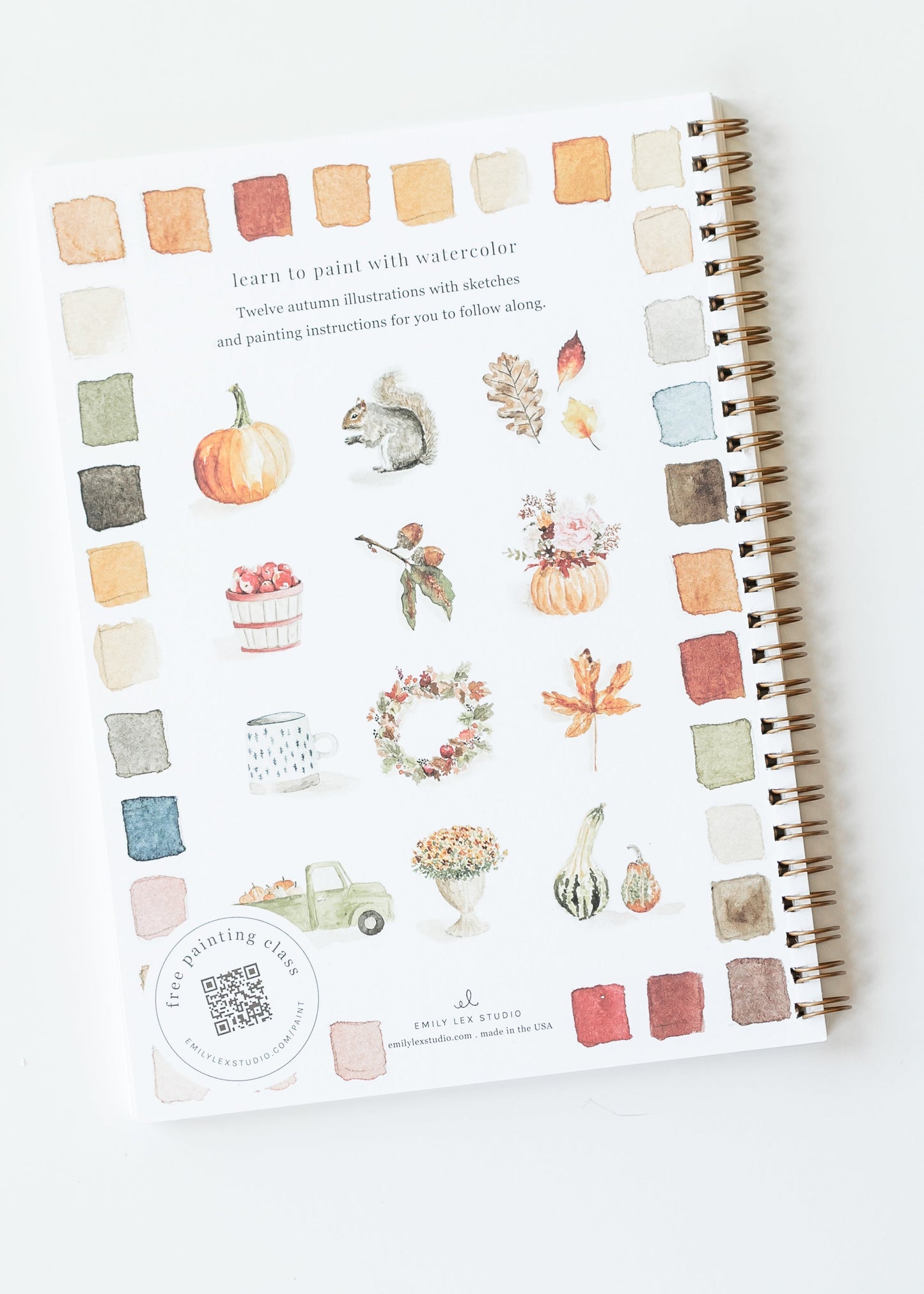 Emily Lex Studio Autumn Watercolor Workbook