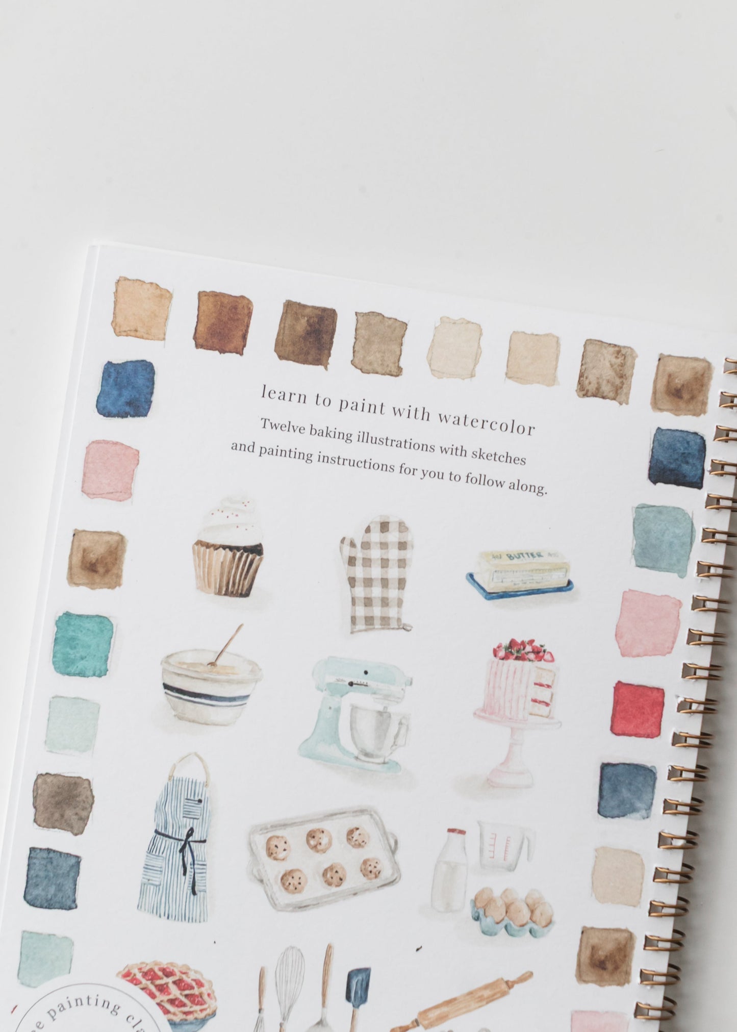 Emily Lex Studio Baking Watercolor Workbook
