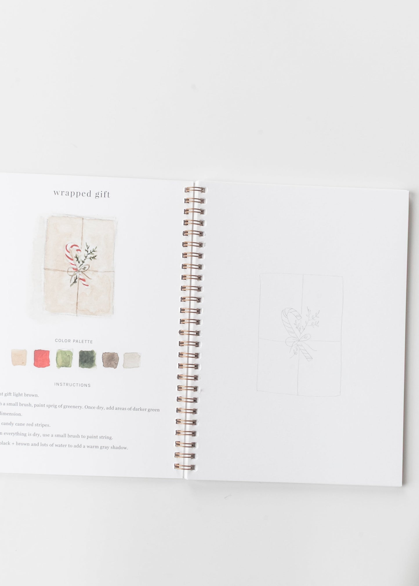 Emily Lex Studio Christmas Watercolor Workbook