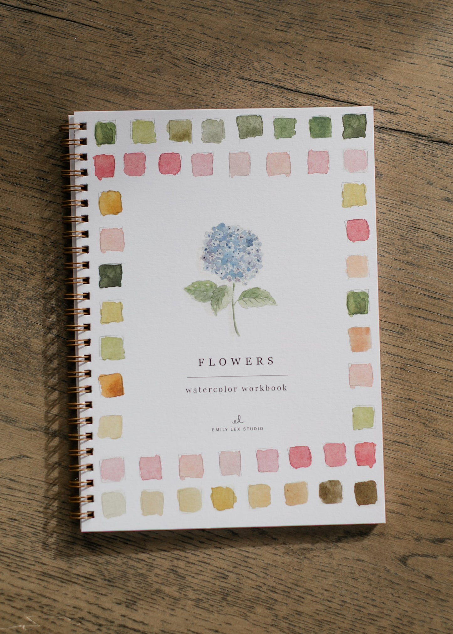 Emily Lex Studio Flowers Watercolor Workbook