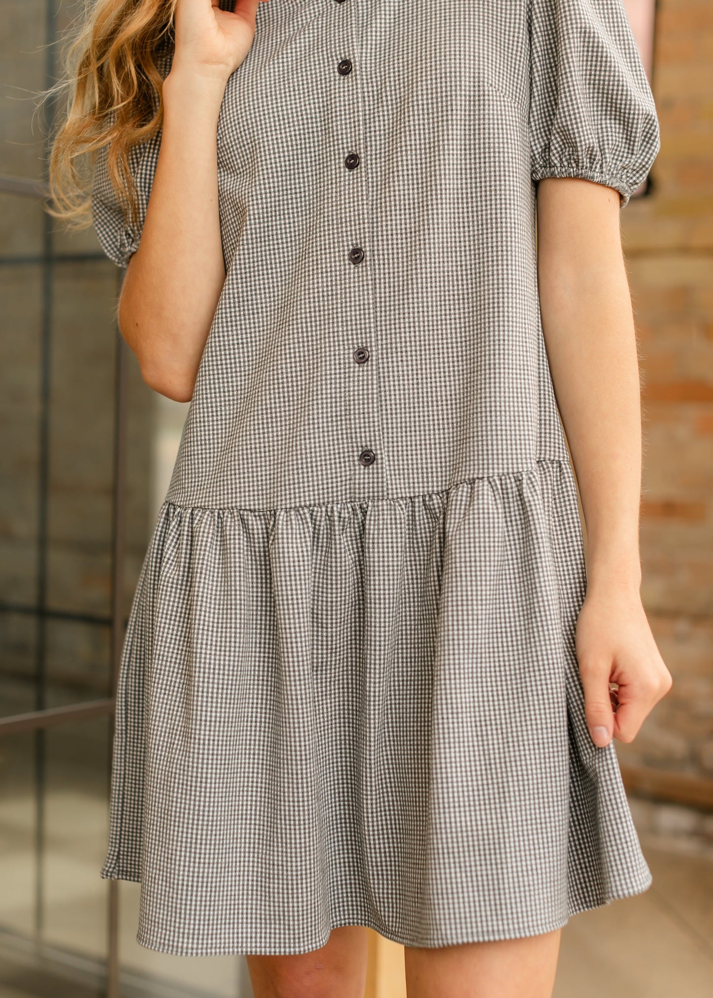 Esme Check Shirt Dress - FINAL SALE