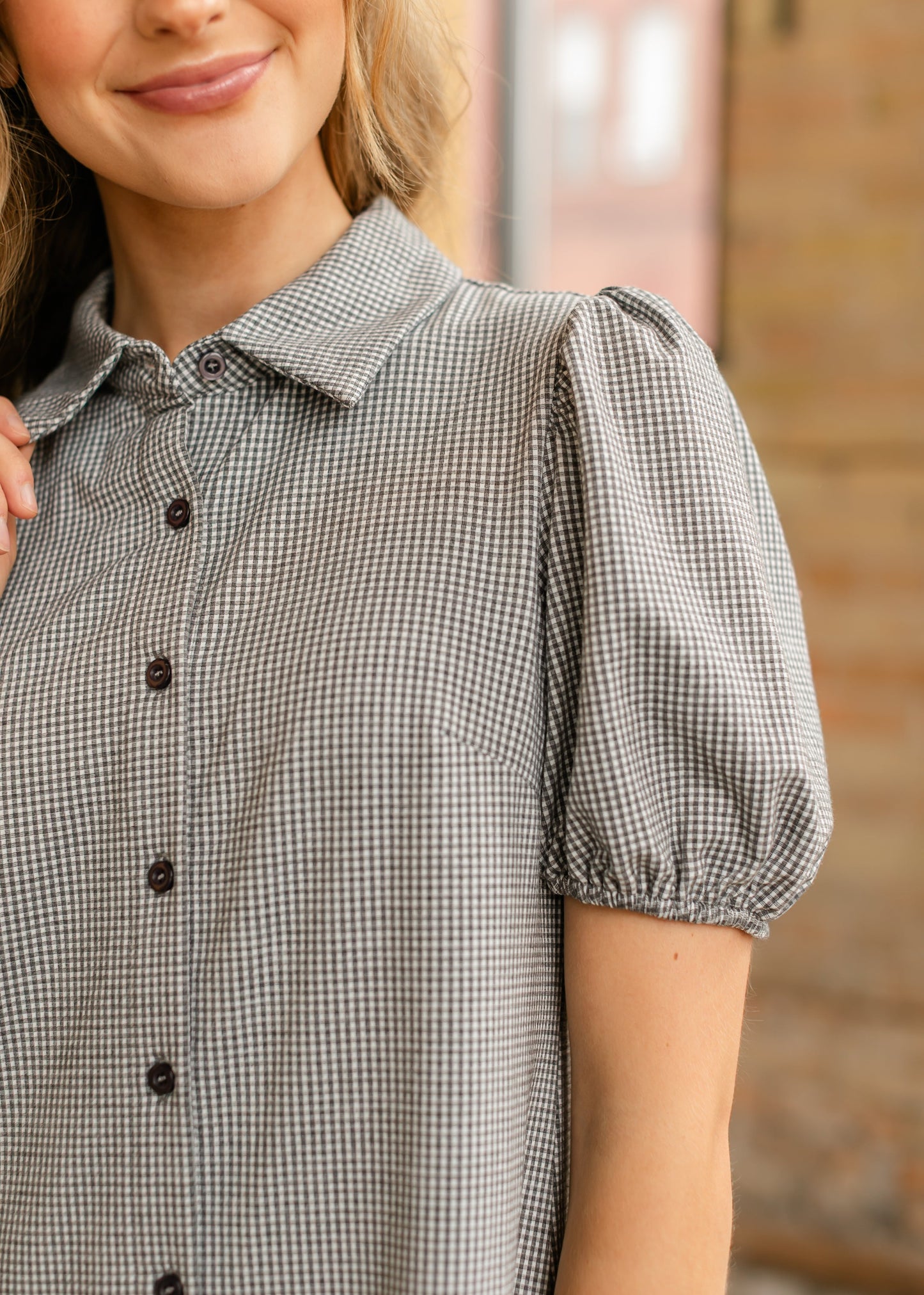 Esme Check Shirt Dress - FINAL SALE
