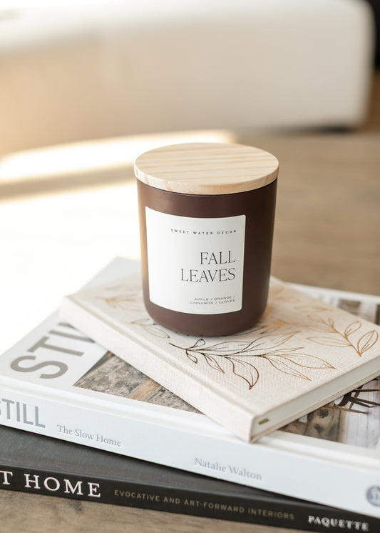 Fall Leaves 15 oz Candle - FINAL SALE
