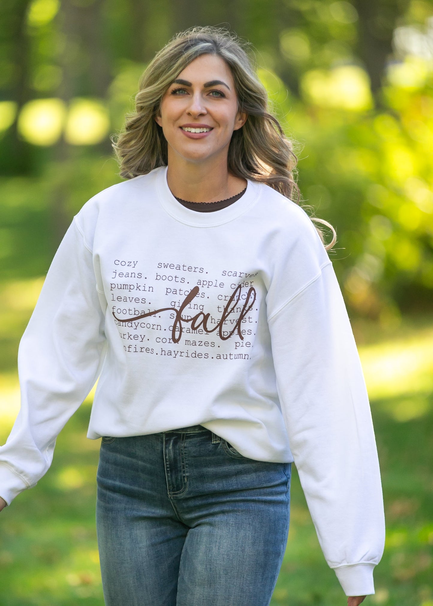 Falling For Fall Graphic Sweatshirt - FINAL SALE