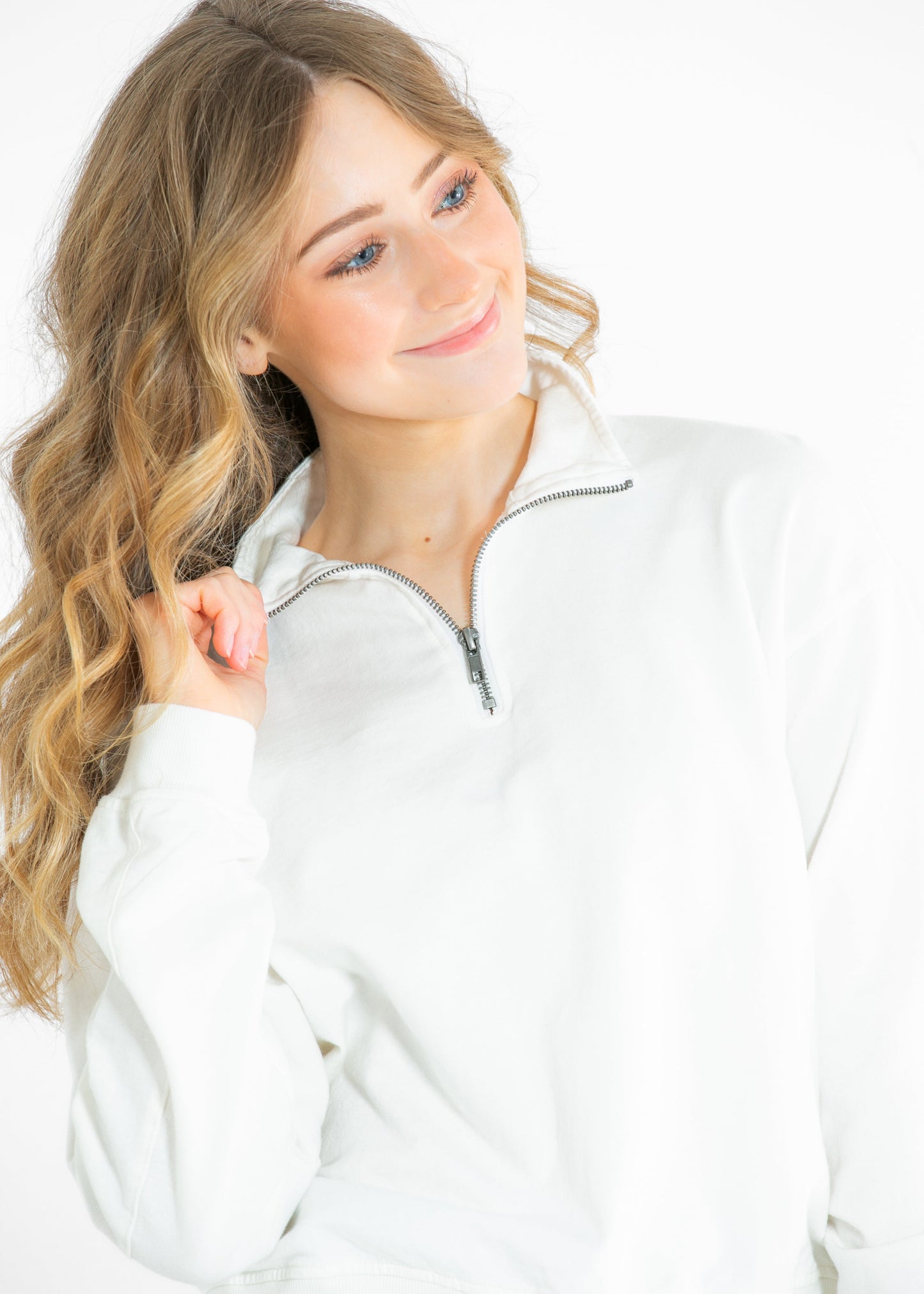 Farah Half Zip Long Sleeve Sweatshirt - FINAL SALE