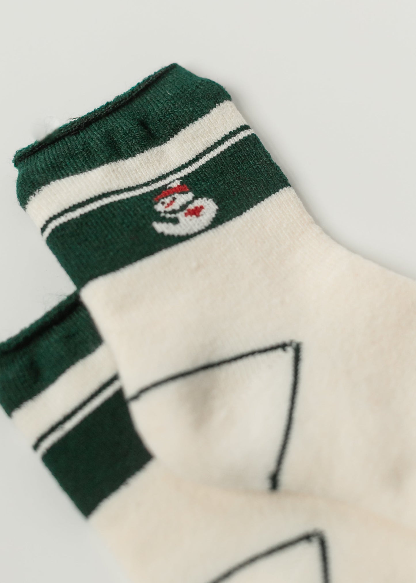 Festive Christmas Holiday Crew Socks - FINAL SALE