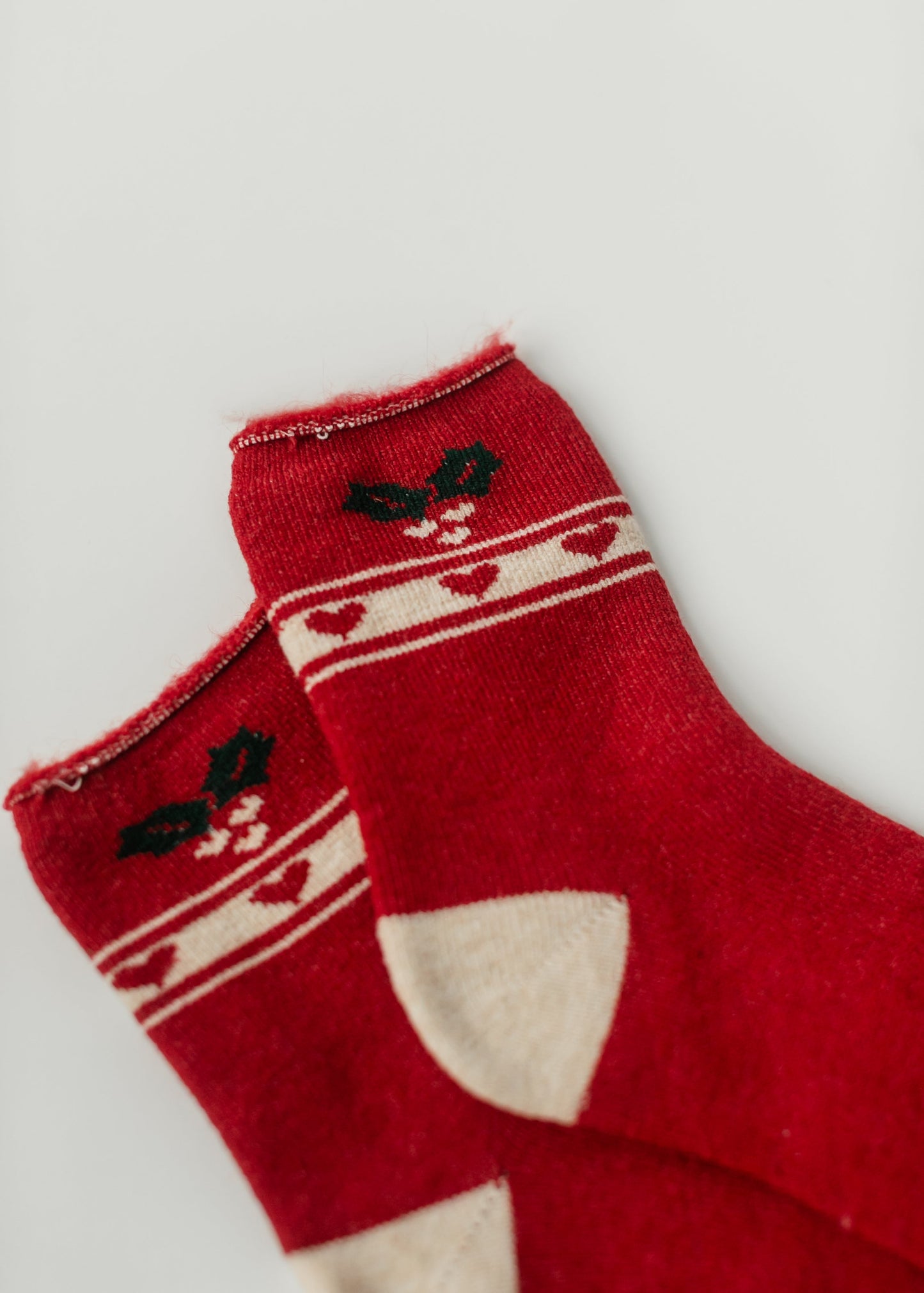 Festive Christmas Holiday Crew Socks - FINAL SALE