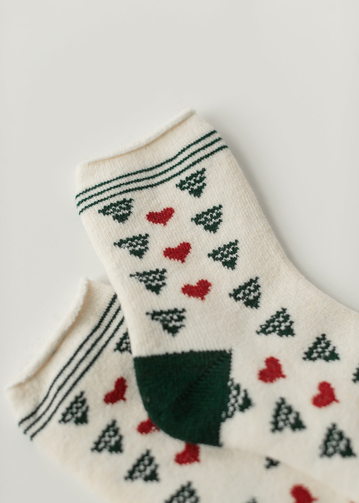 Festive Christmas Holiday Crew Socks - FINAL SALE