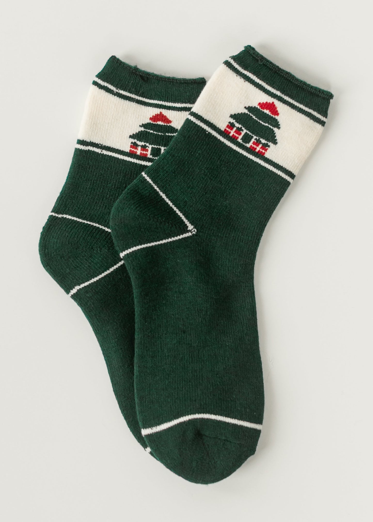 Festive Christmas Holiday Crew Socks - FINAL SALE