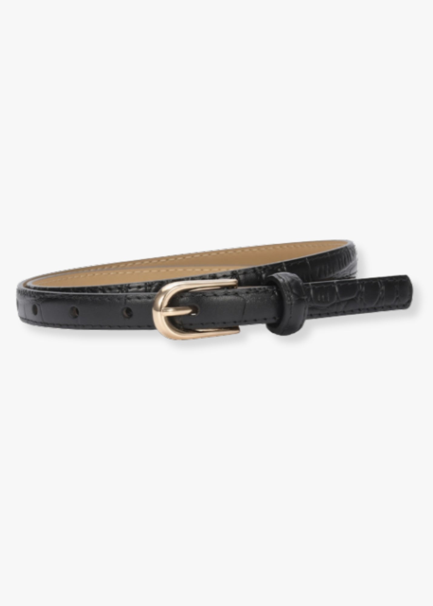 Fiori Leather Belt