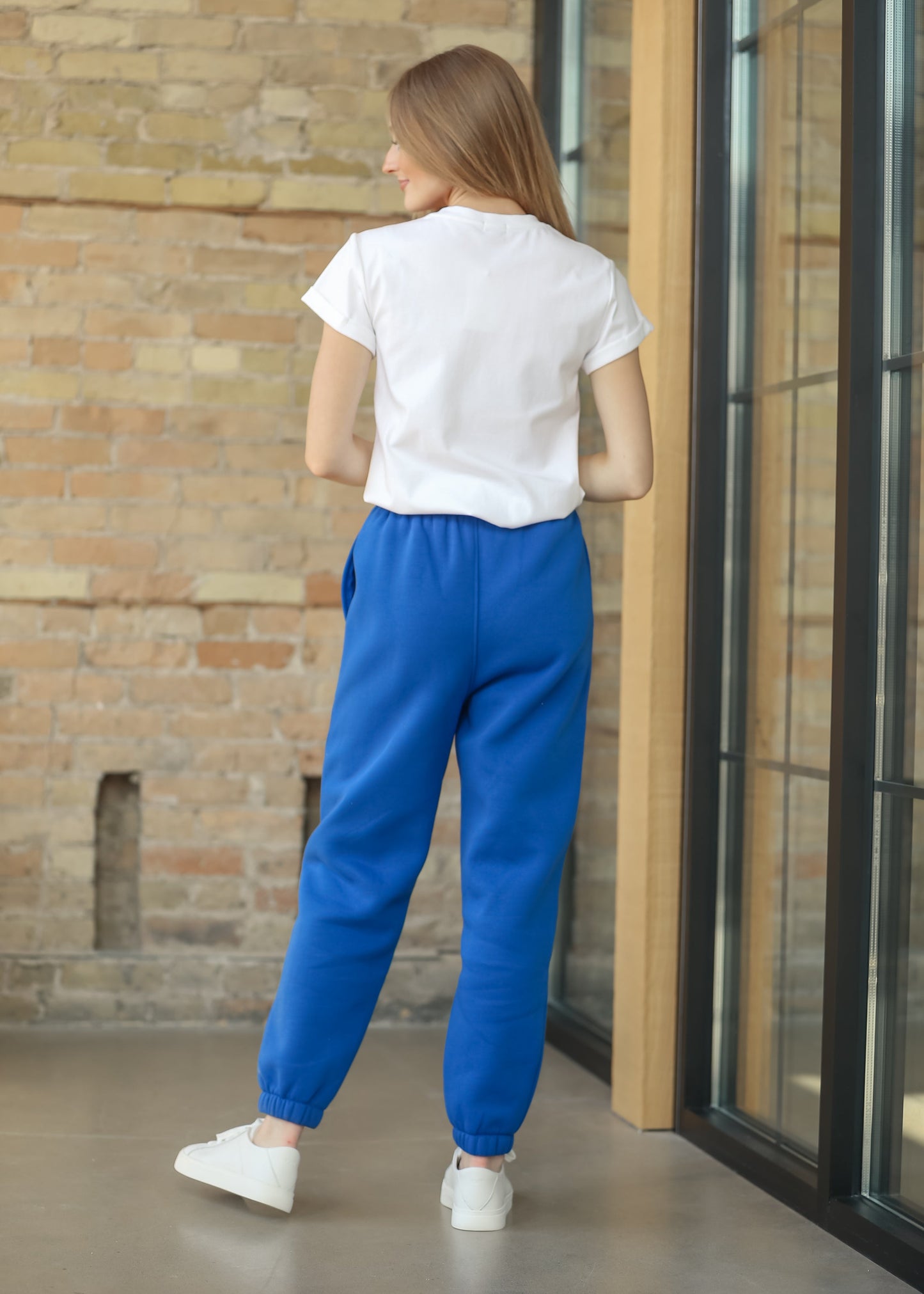 Fleece Billow Deep Indigo Pants