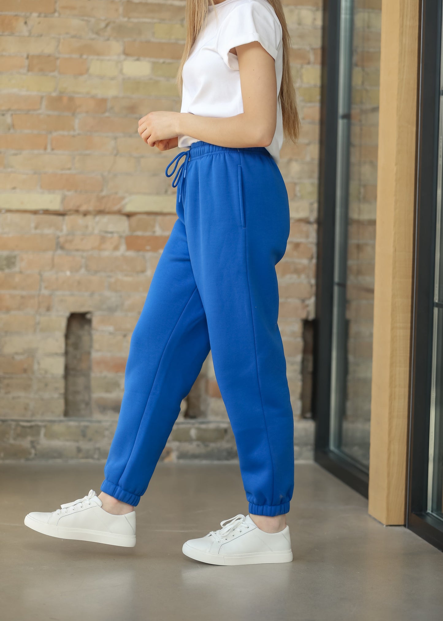 Fleece Billow Deep Indigo Pants