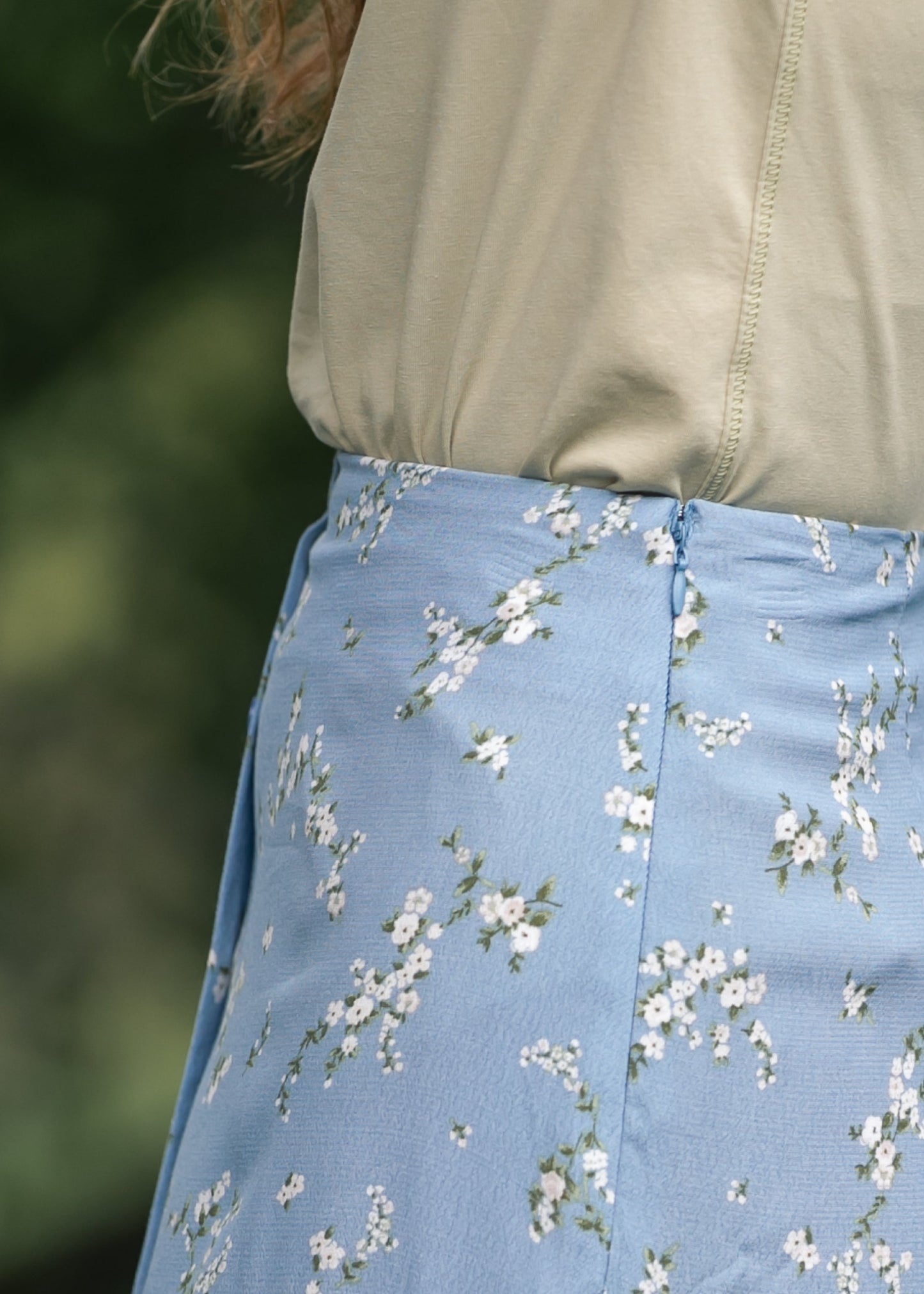 Floral Button Down Maxi Skirt - FINAL SALE