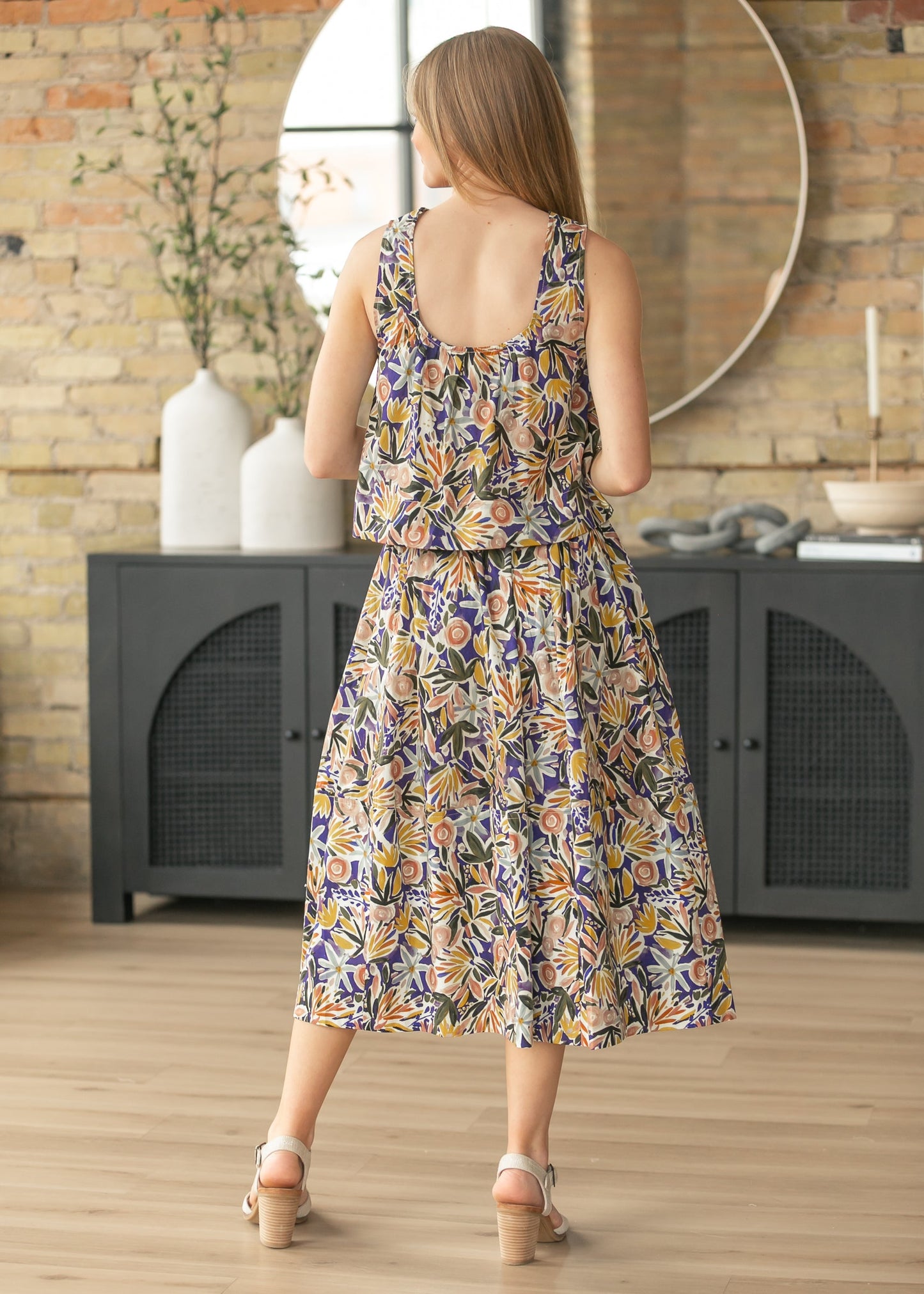 Floral Skirt Set