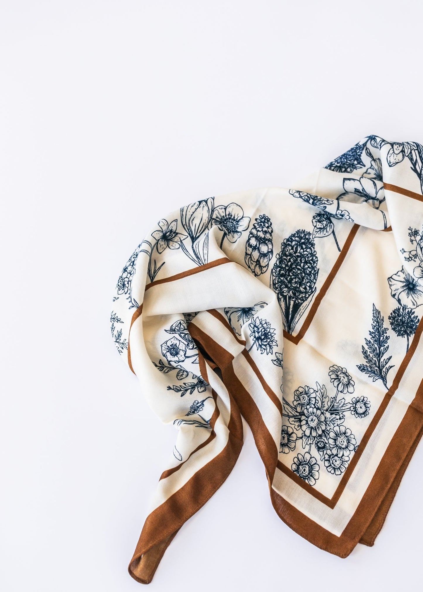 Floral Square Oversized Scarf