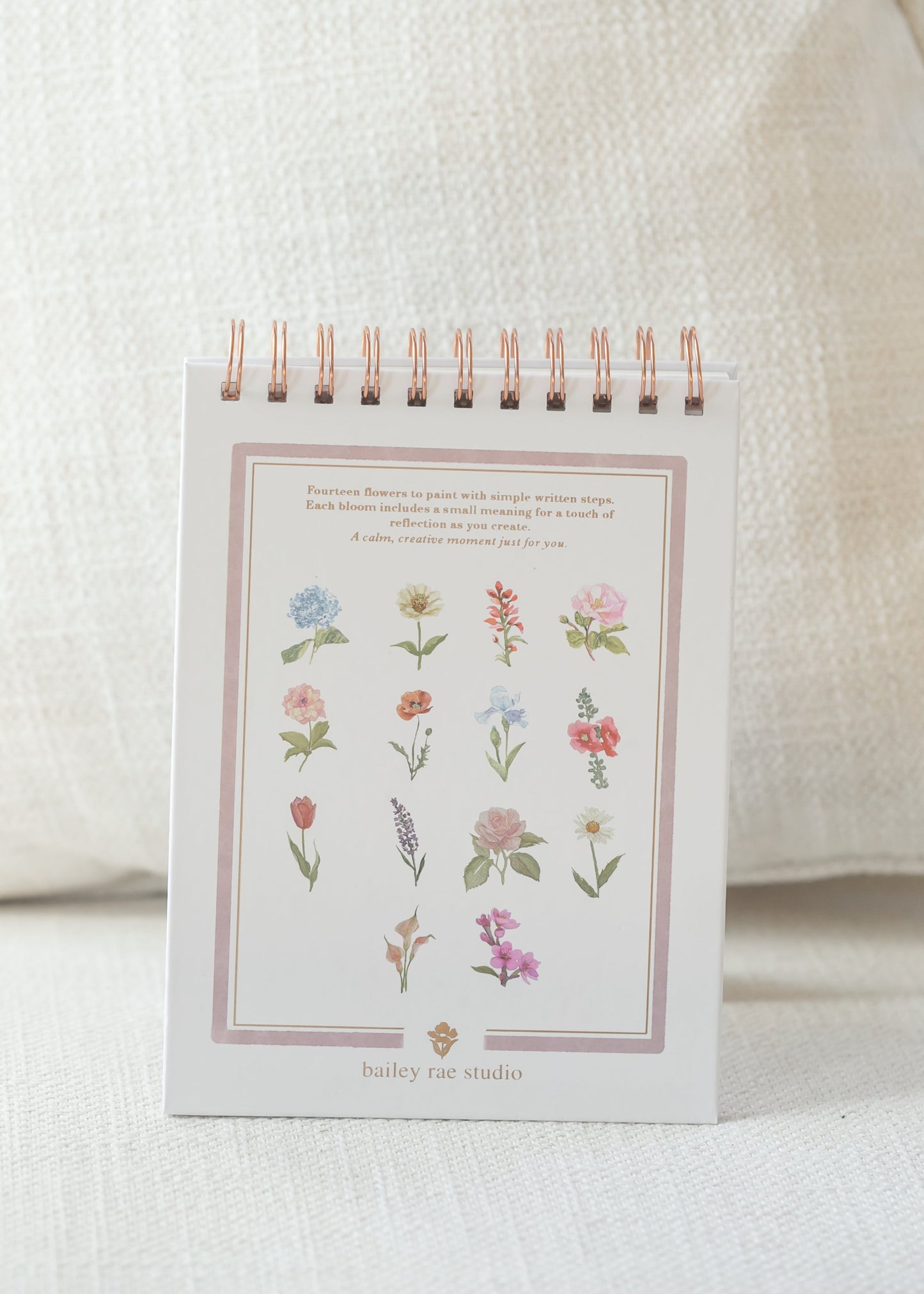 Floral Watercolor Workbook
