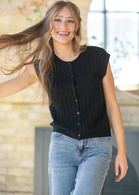 Free People® Black Most Wanted Cardi
