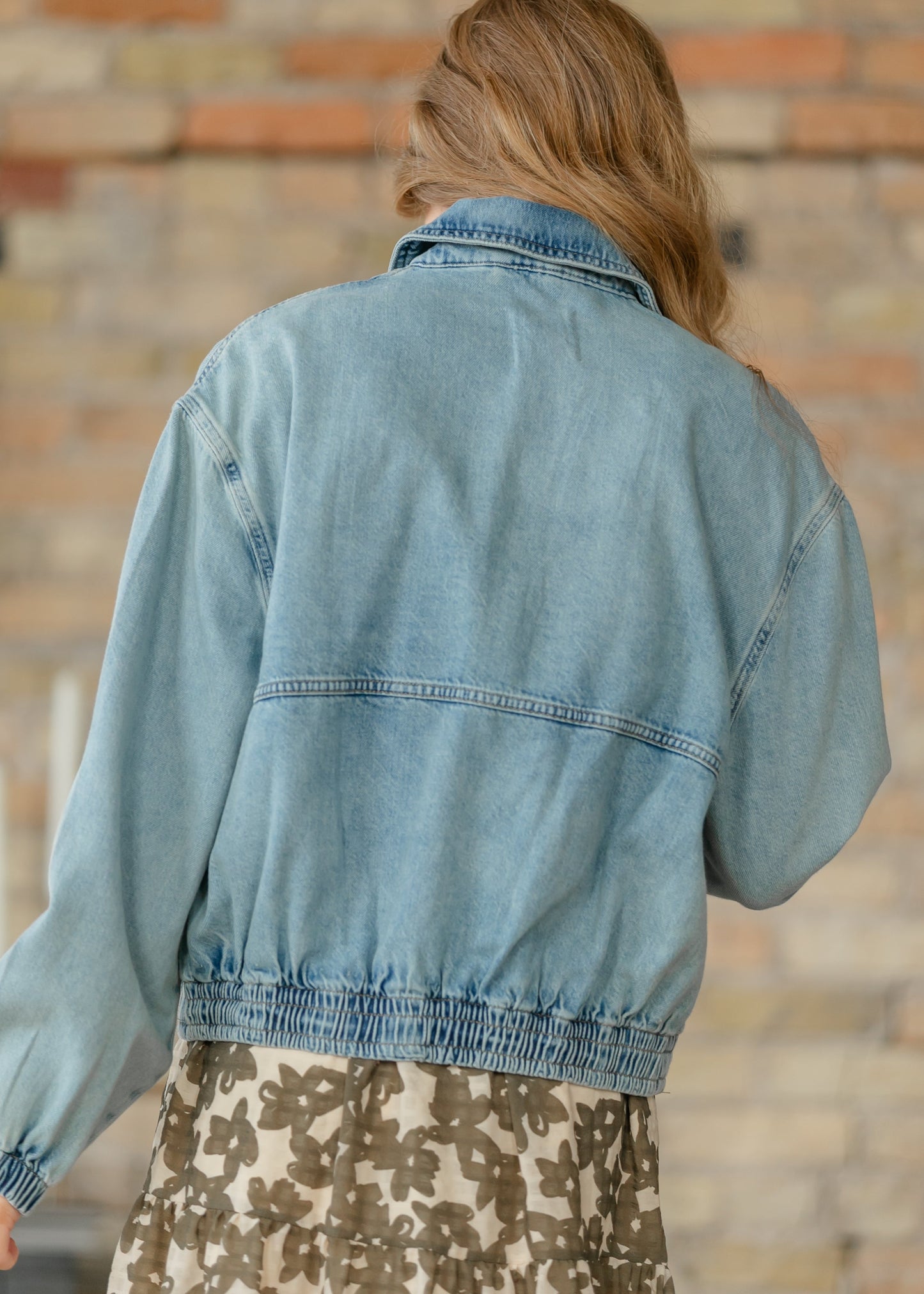 Free People® Denim Birdie Jacket