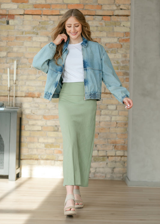 Free People® Denim Birdie Jacket