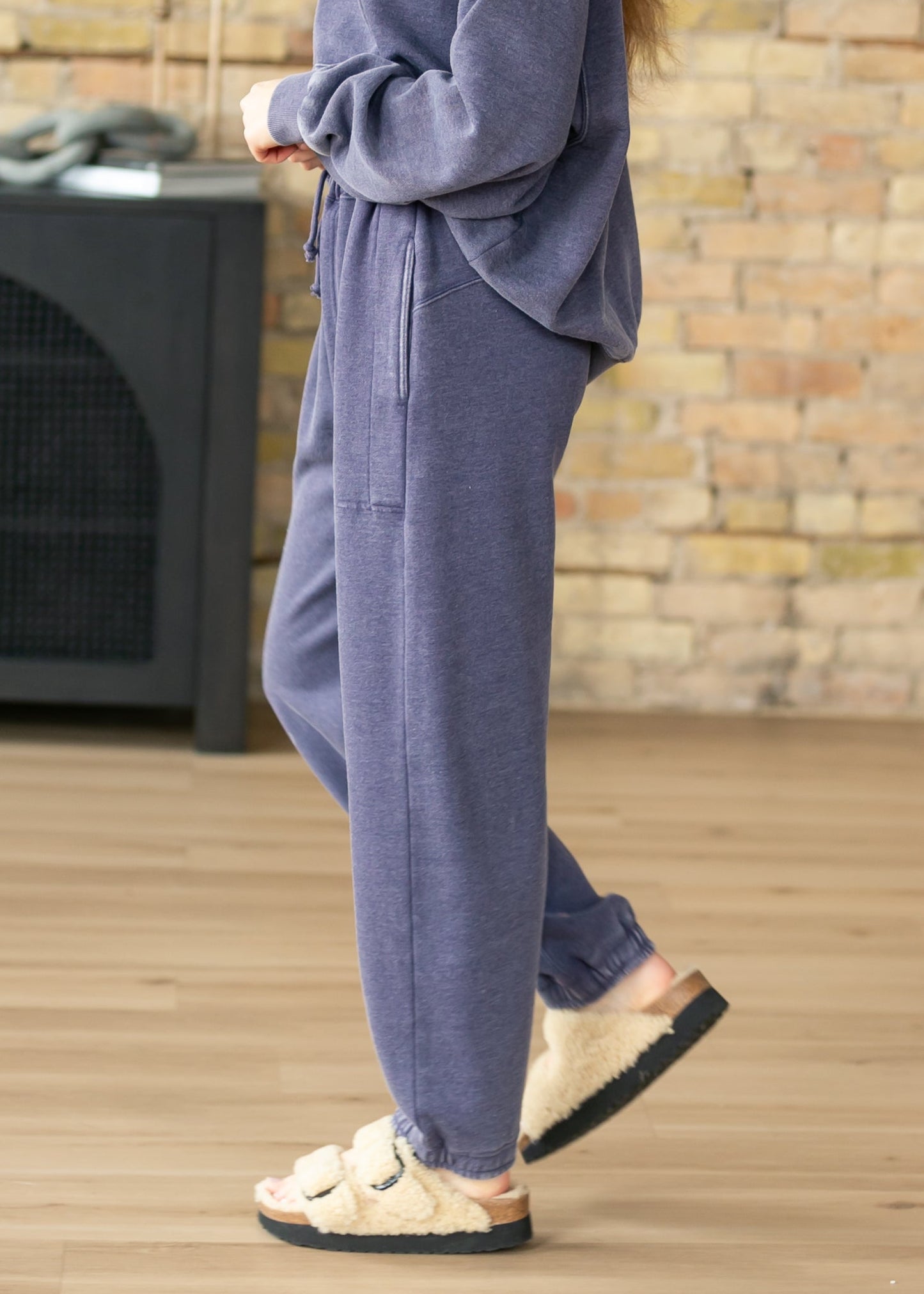 Free People® Navy Slow it Down Jogger