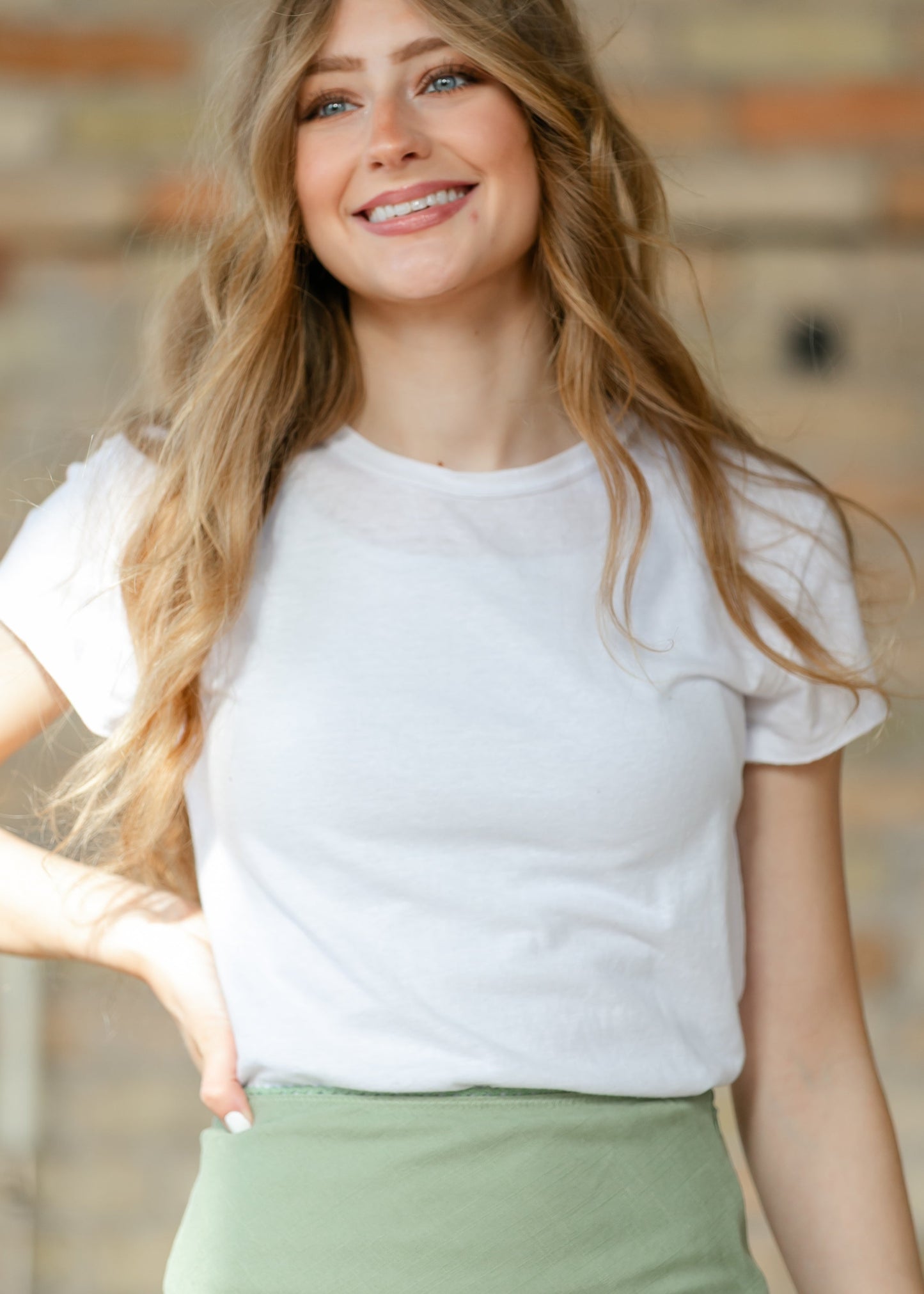 Free People® Nova Ivory Tee