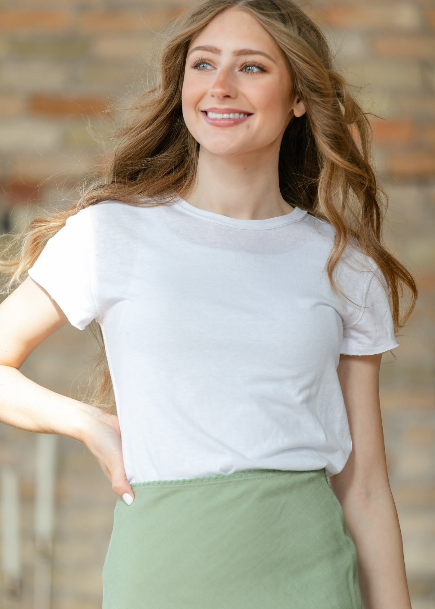 Free People® Nova Ivory Tee