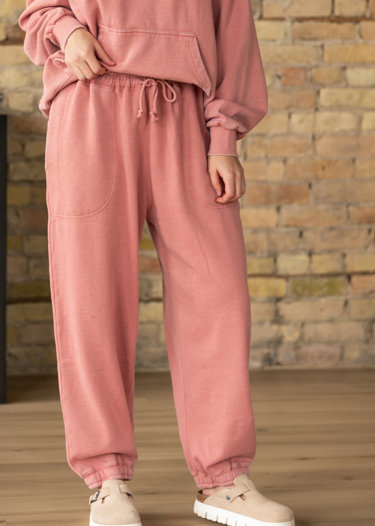 Free People® Rose Slow it Down Jogger