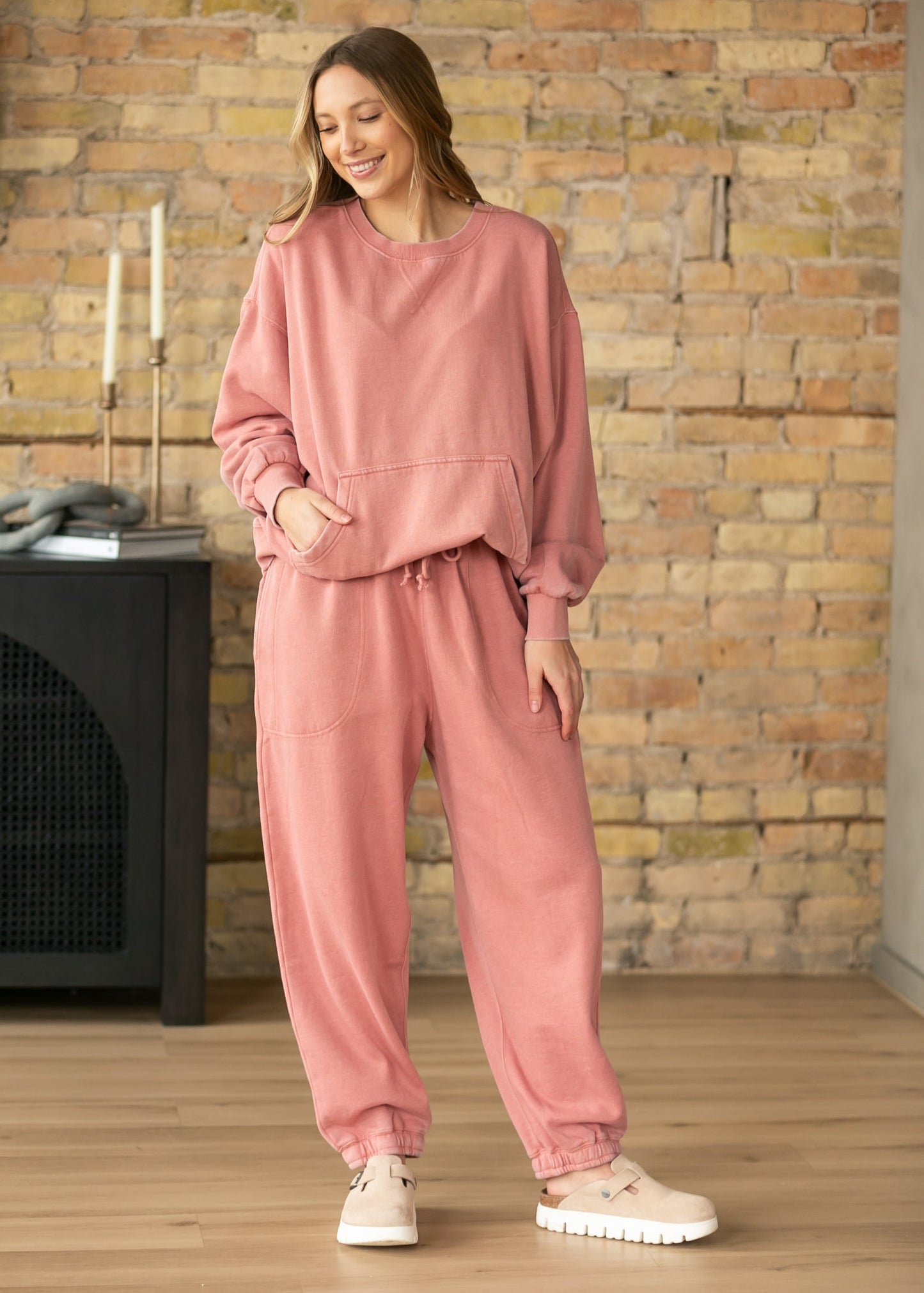 Free People® Rose Slow it Down Jogger