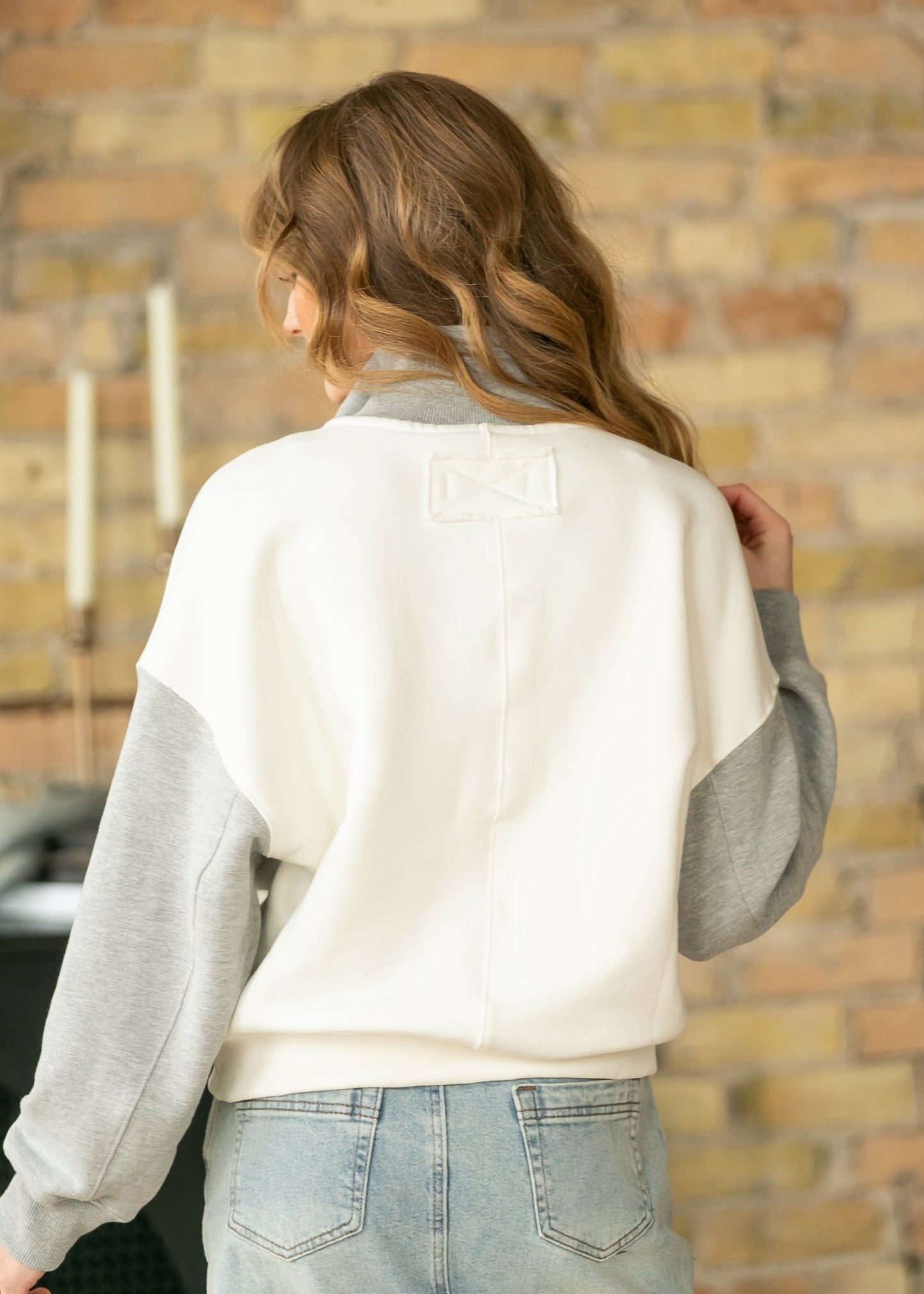 Free People® Timeless Color Block Pullover