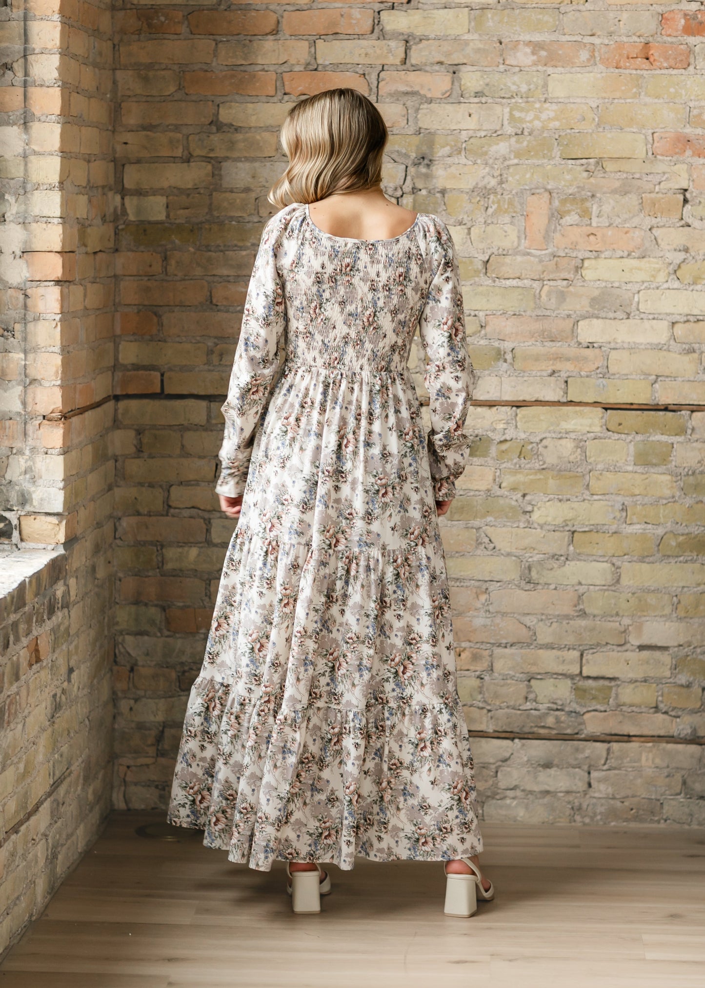 Gia Long Sleeve Maxi Dress - FINAL SALE