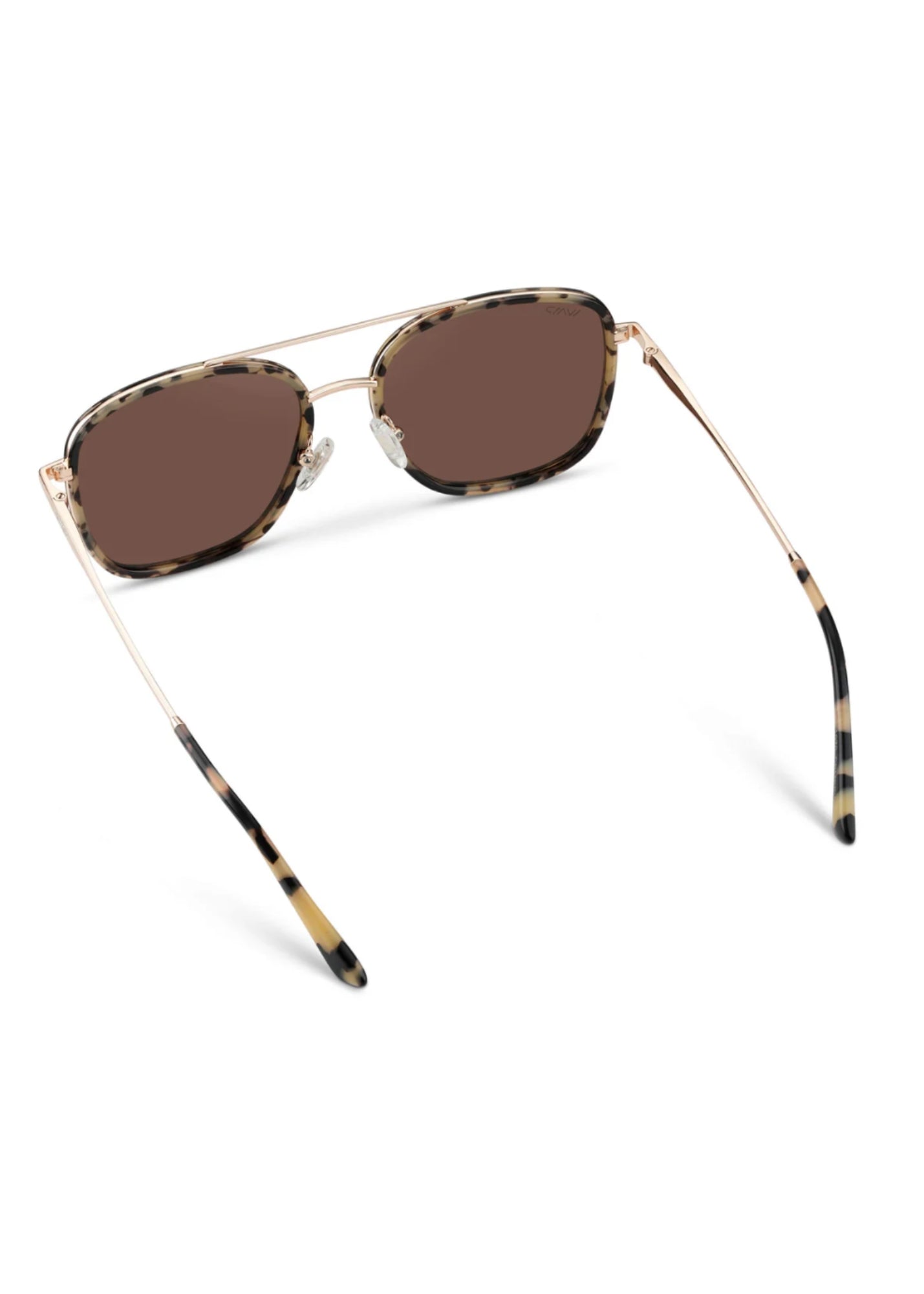 Gia Square Aviator Polarized Sunglasses