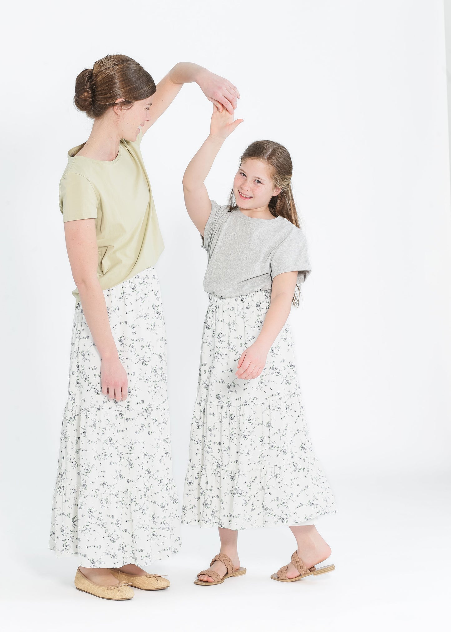 Girl's Lou Lou Tiered Peasant Skirt - FINAL SALE